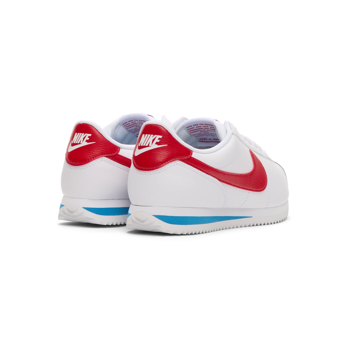 Nike Womens Cortez Leather (White/Varsity Red/Varsity Blue)
