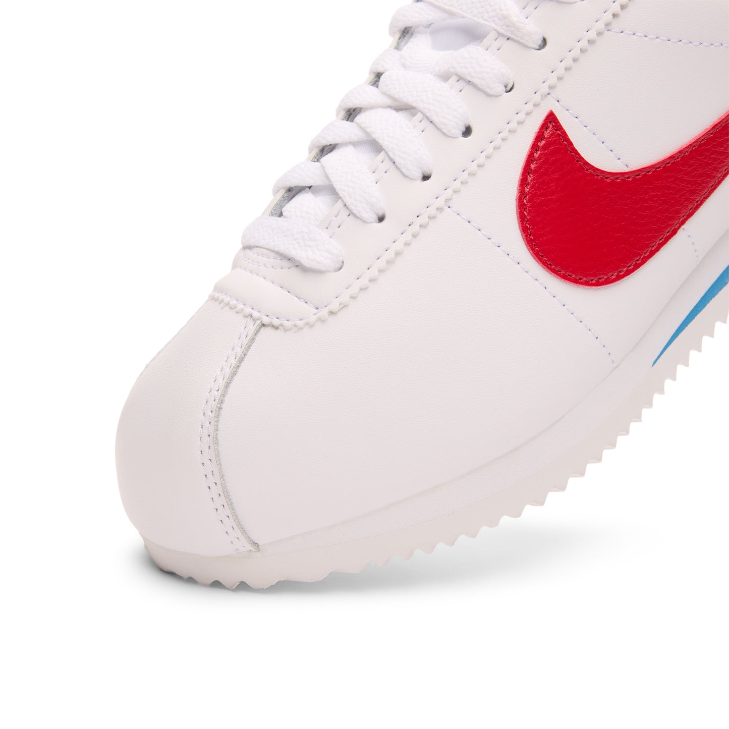 Nike Womens Cortez Leather (White/Varsity Red/Varsity Blue)