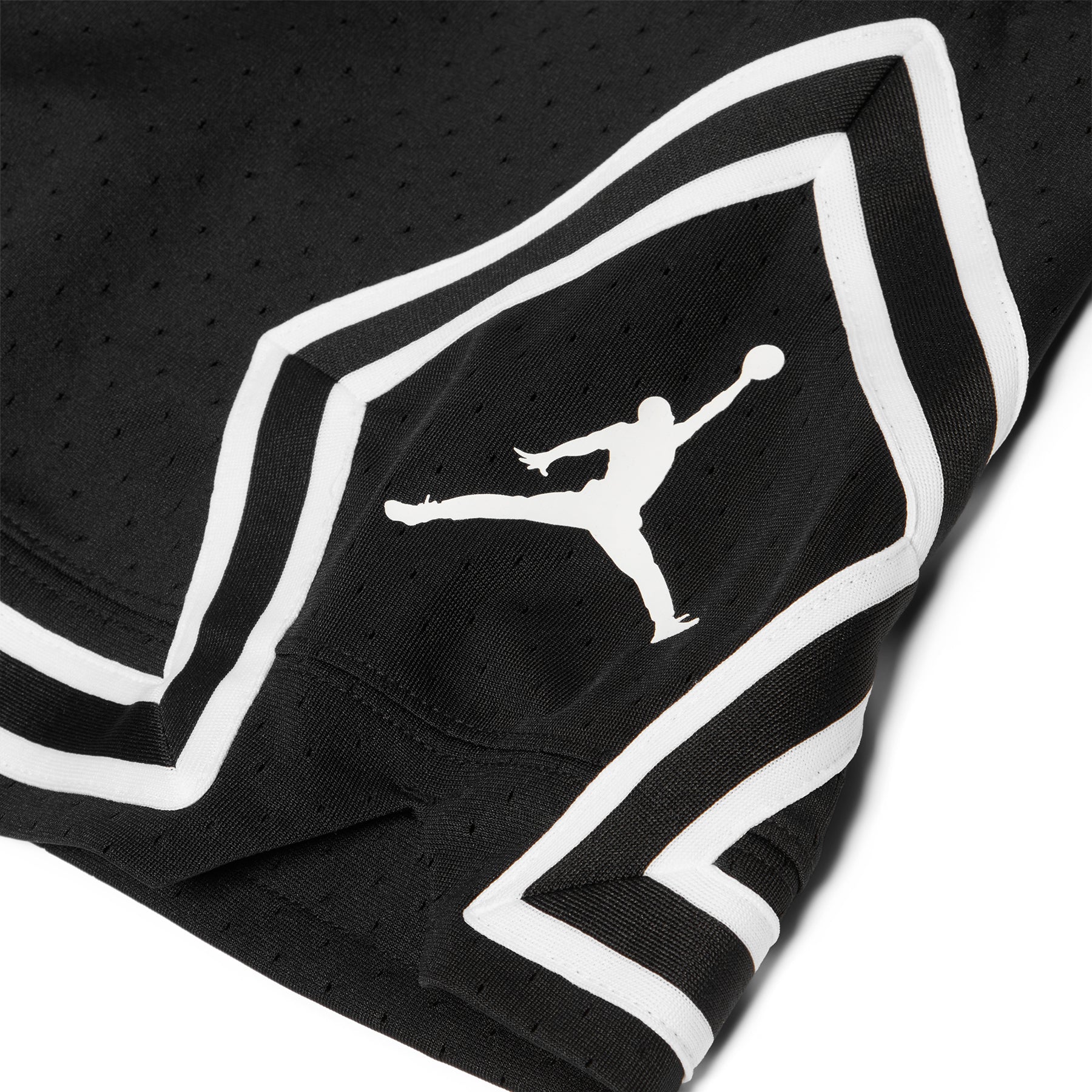 Nike Jordan Sport Dri-FIT Mesh Diamond Shorts (Black/White)