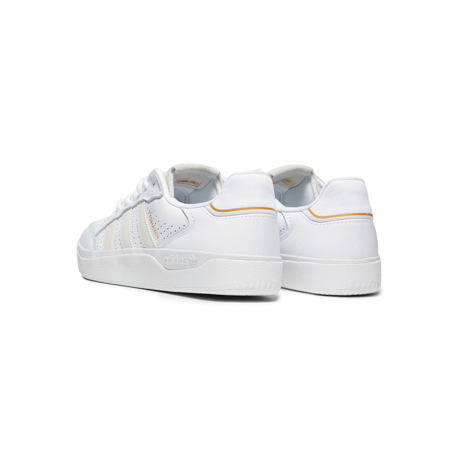 adidas Tyshawn Low (Cloud White/Gold Metallic) – CNCPTS