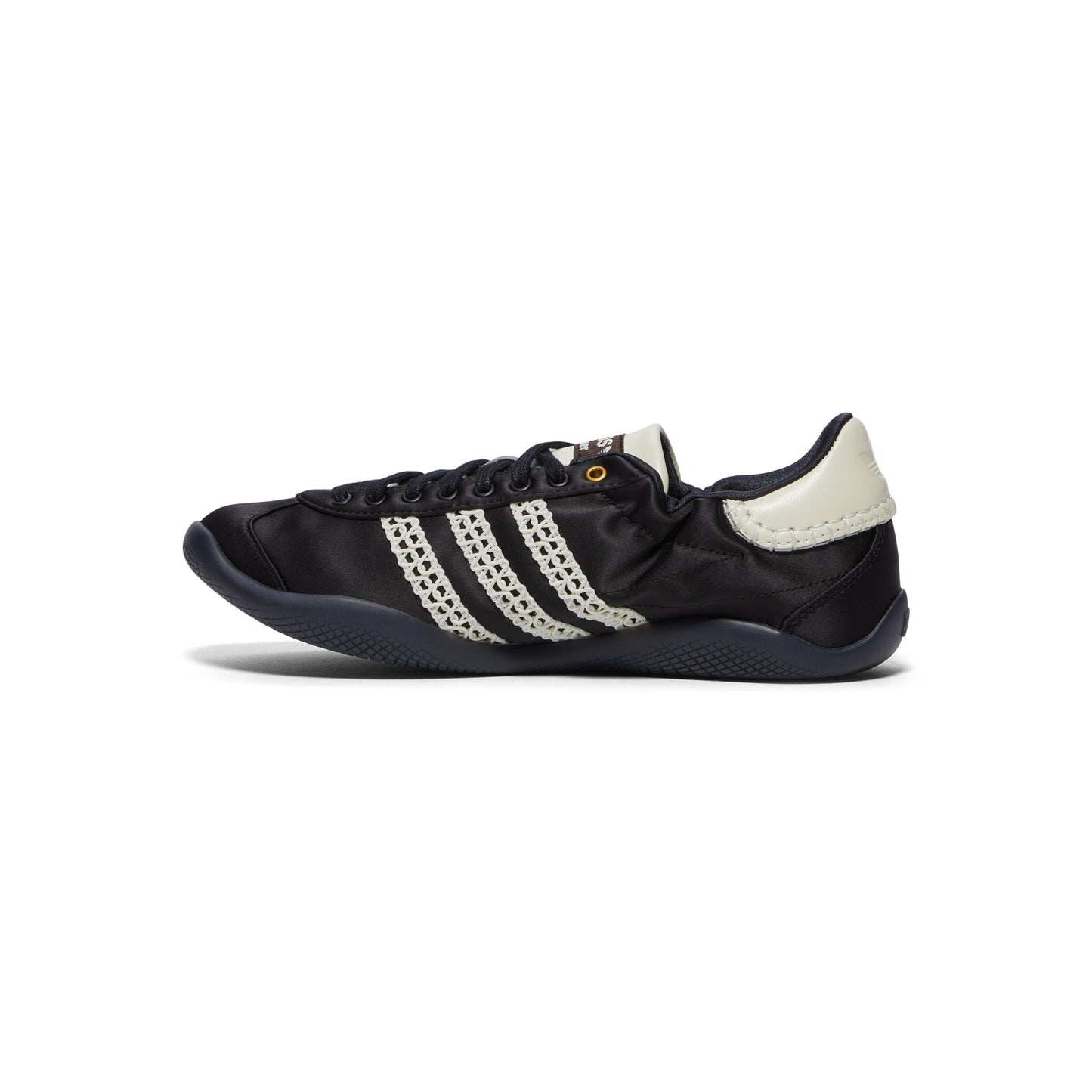 adidas Wales Bonner Karintha Lo Satin (Core Black/Dark Brown/Crew White)