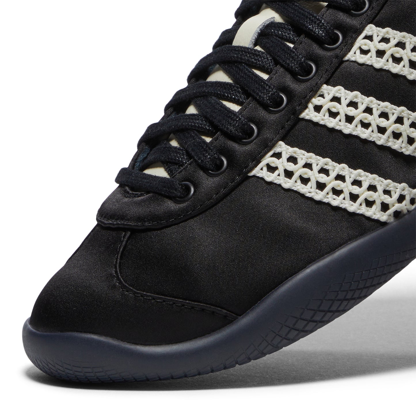 adidas Wales Bonner Karintha Lo Satin (Core Black/Dark Brown/Crew White)