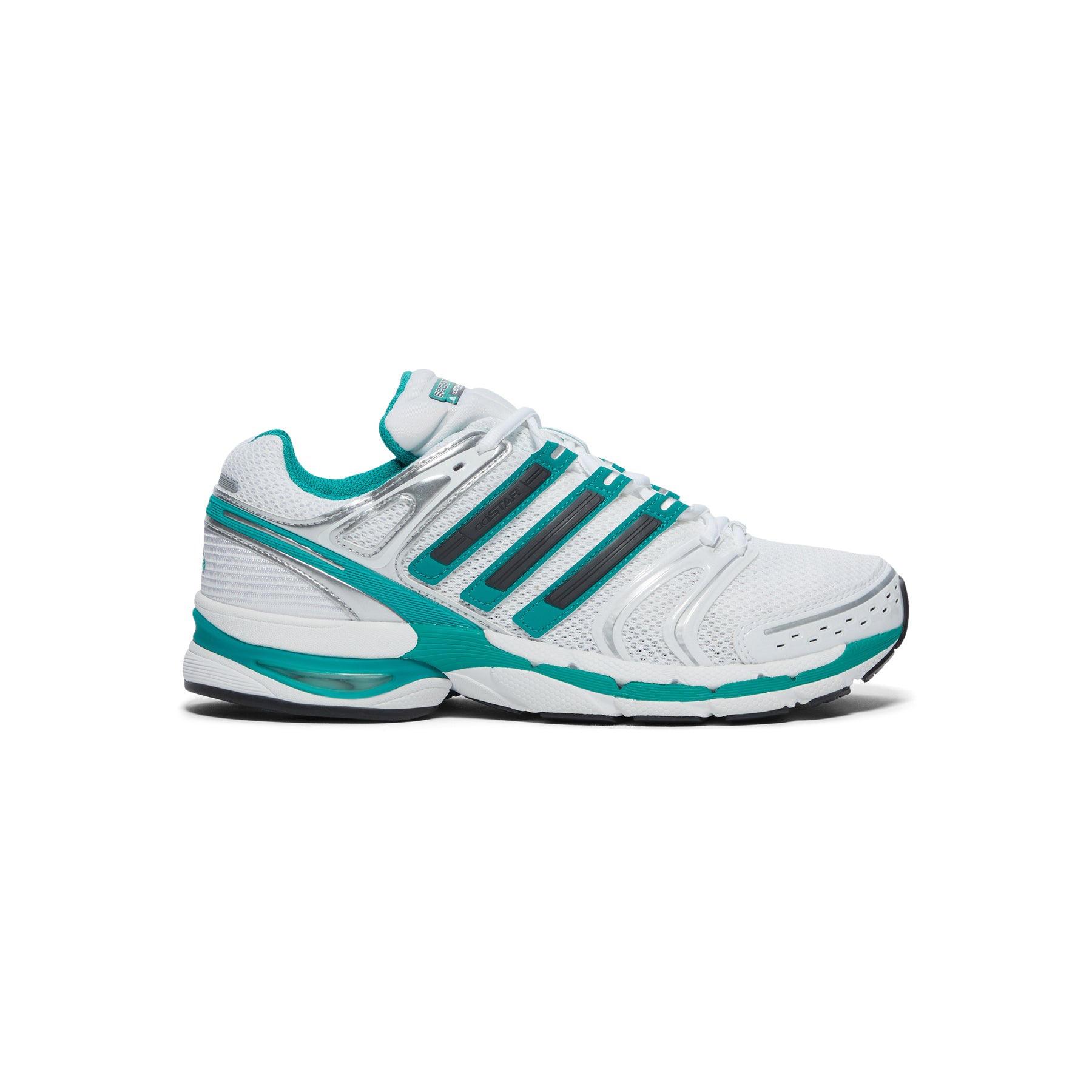 adidas x Sporty & Rich Adistar Control 5 (Cloud White/Carbon/Pure Teal