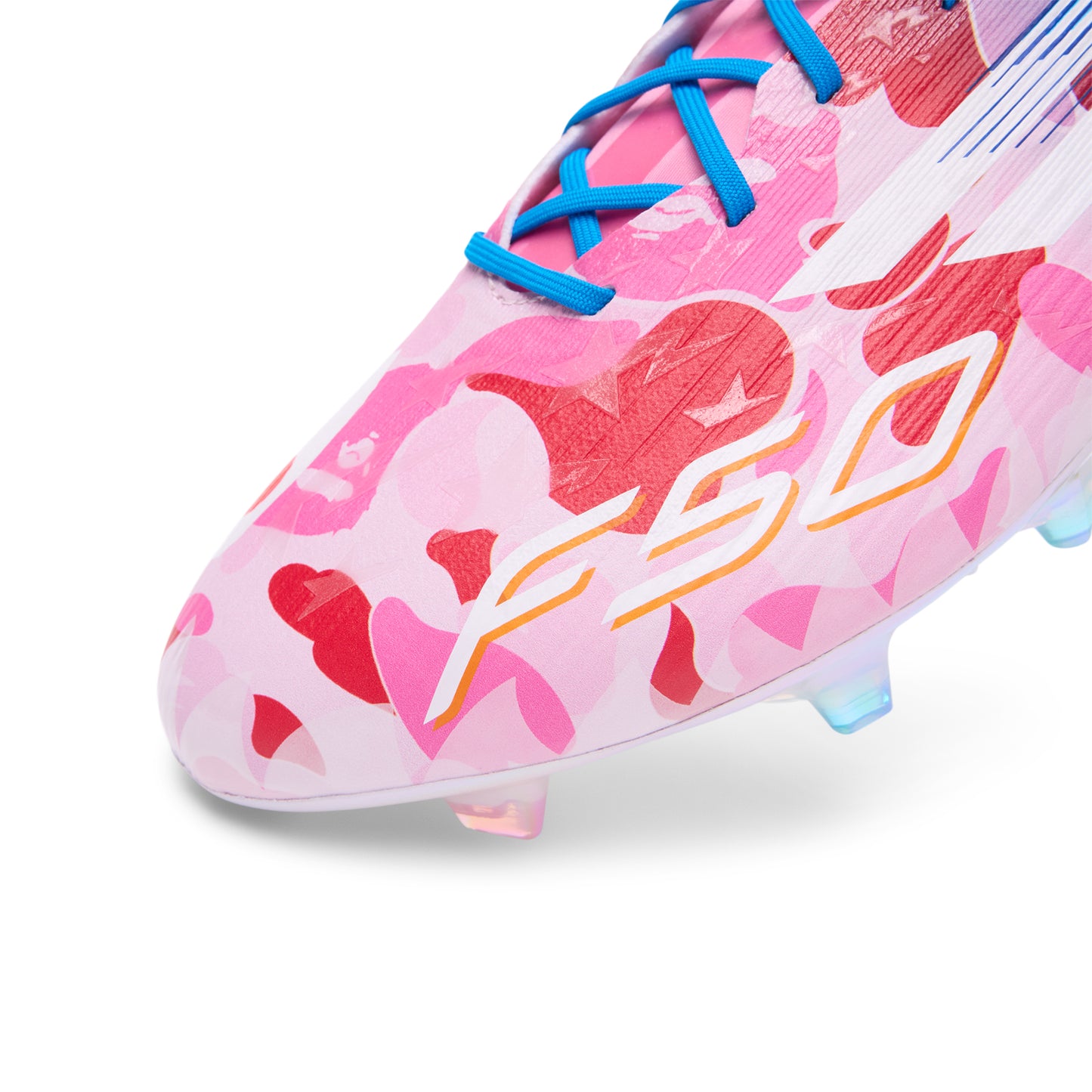 adidas x BAPE F50 Elite FG (Clear Pink/White/Ice Blue)