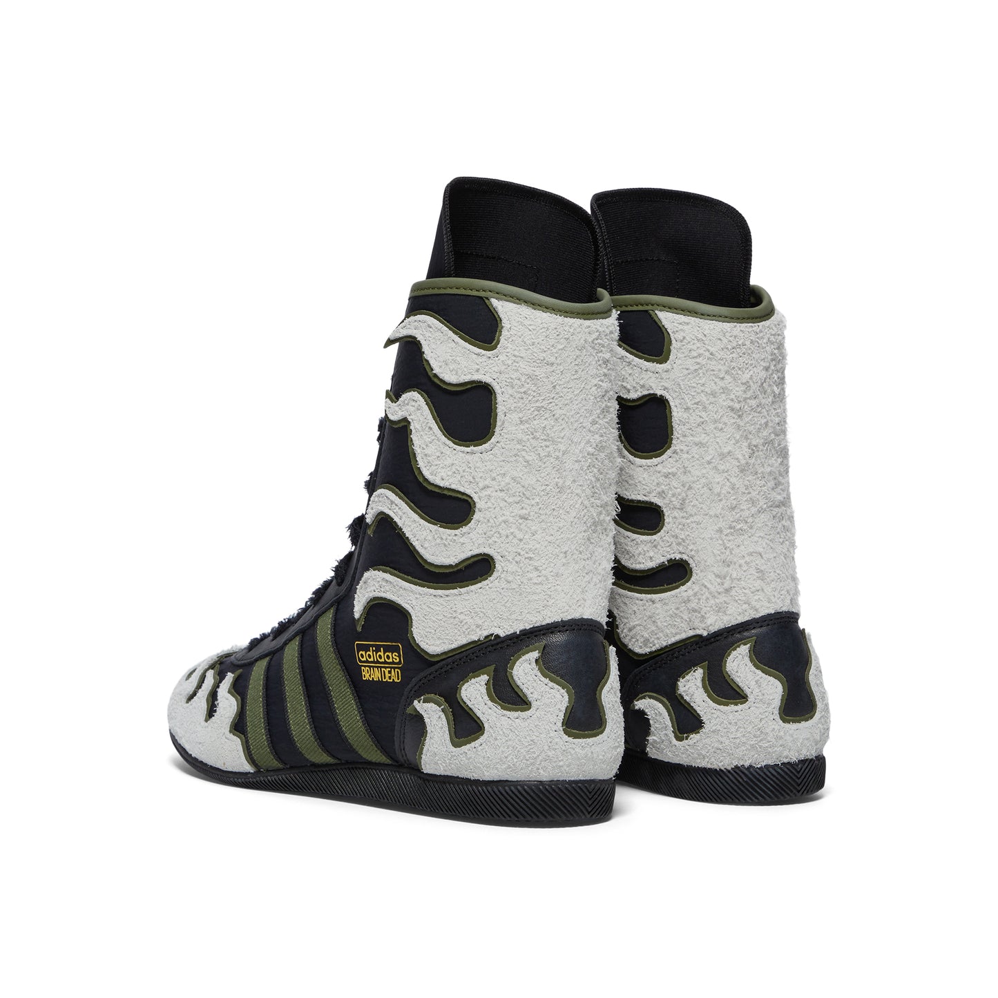 adidas x Brain Dead Japan HI (Core Black/Crystal White/Gold Metallic)