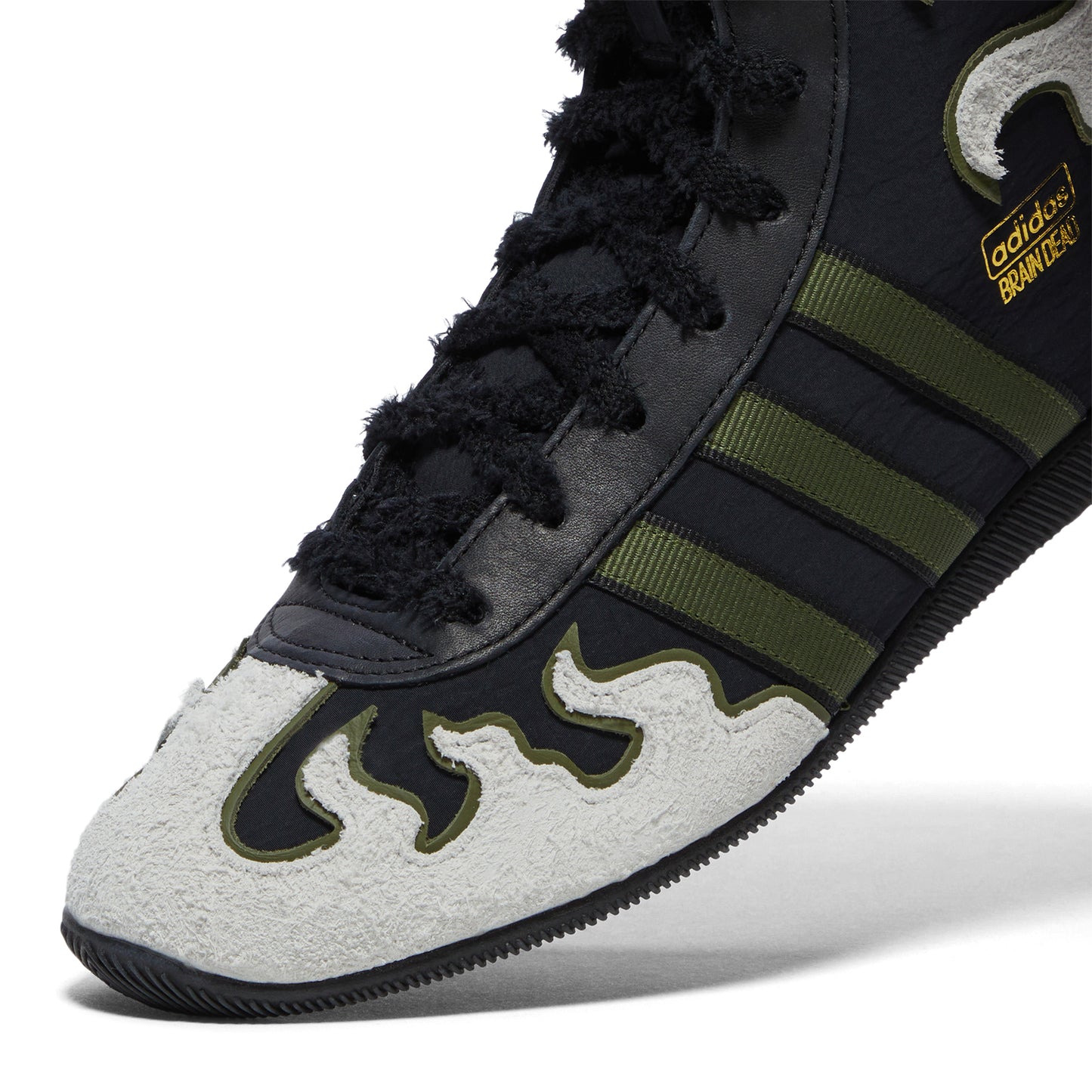 adidas x Brain Dead Japan HI (Core Black/Crystal White/Gold Metallic)