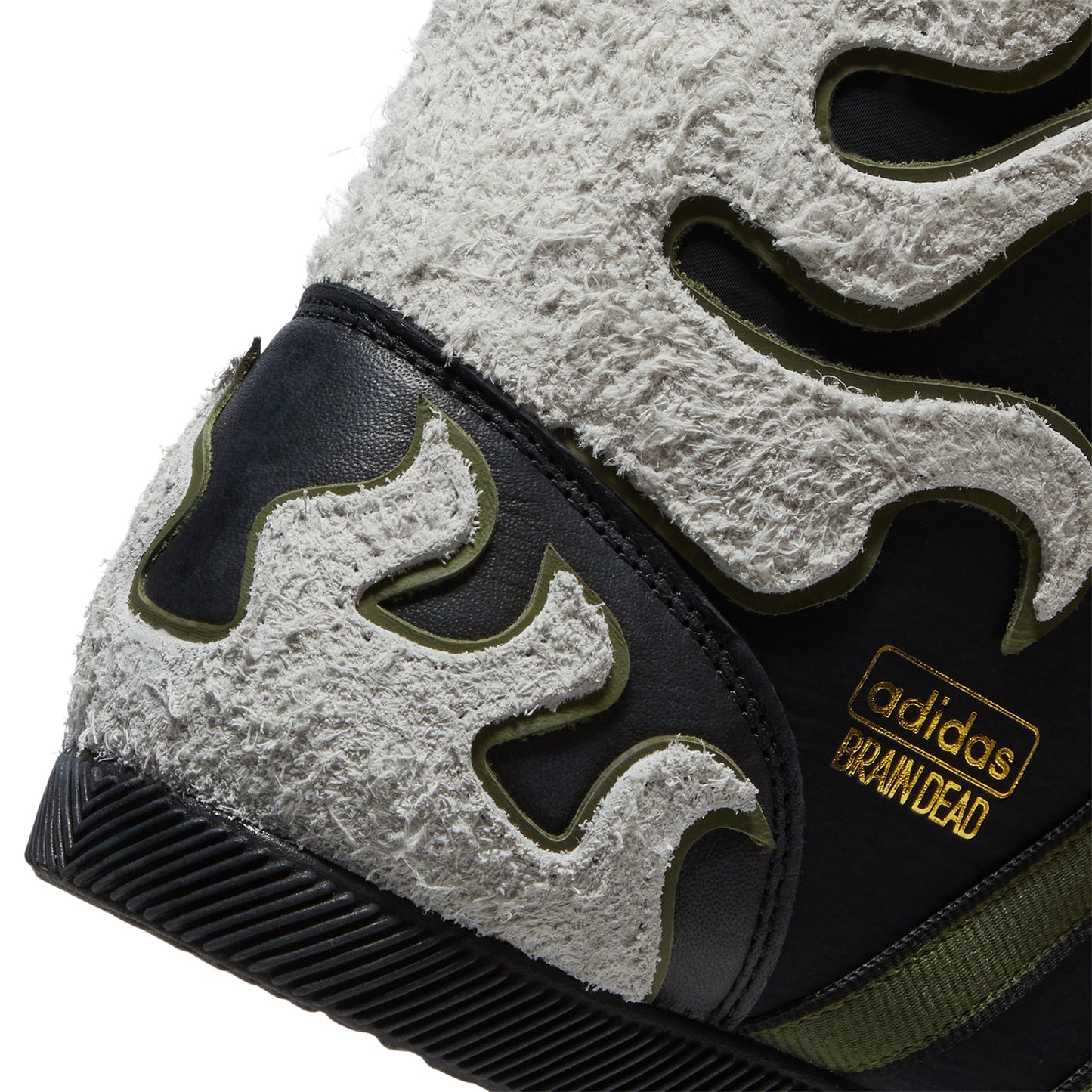 adidas x Brain Dead Japan HI (Core Black/Crystal White/Gold Metallic)