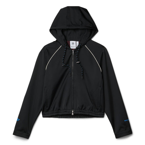 Wales Bonner x adidas Womens Satin Track Top (Black)