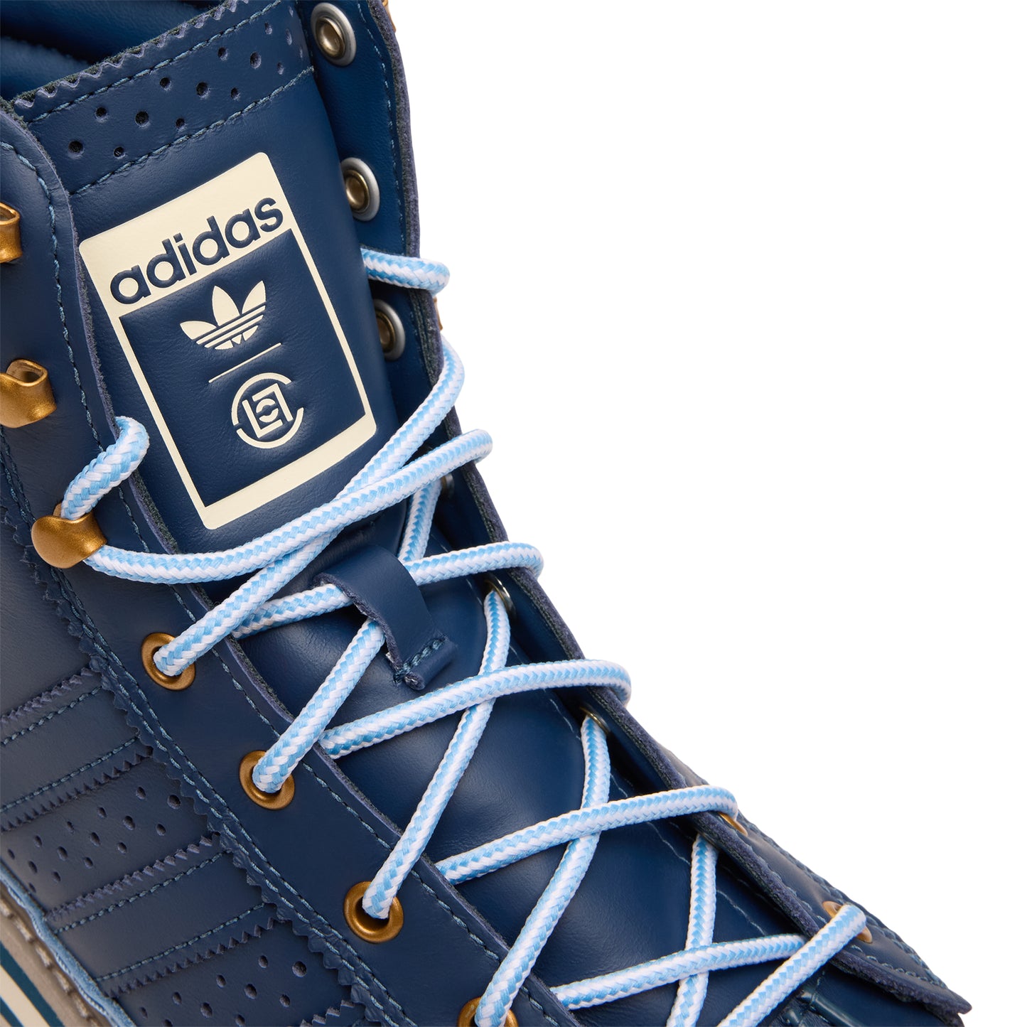 adidas Clot Pro Model By Edison Chen (Mineral Blue/Cream White)