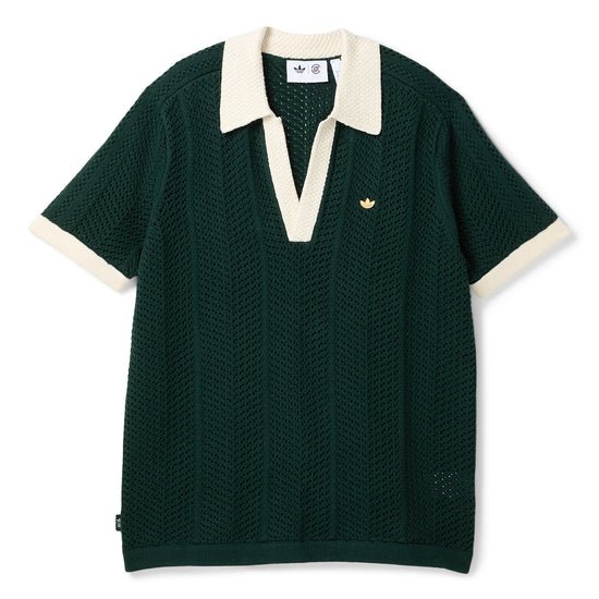 Clot x adidas Knit Polo (Green NIght)