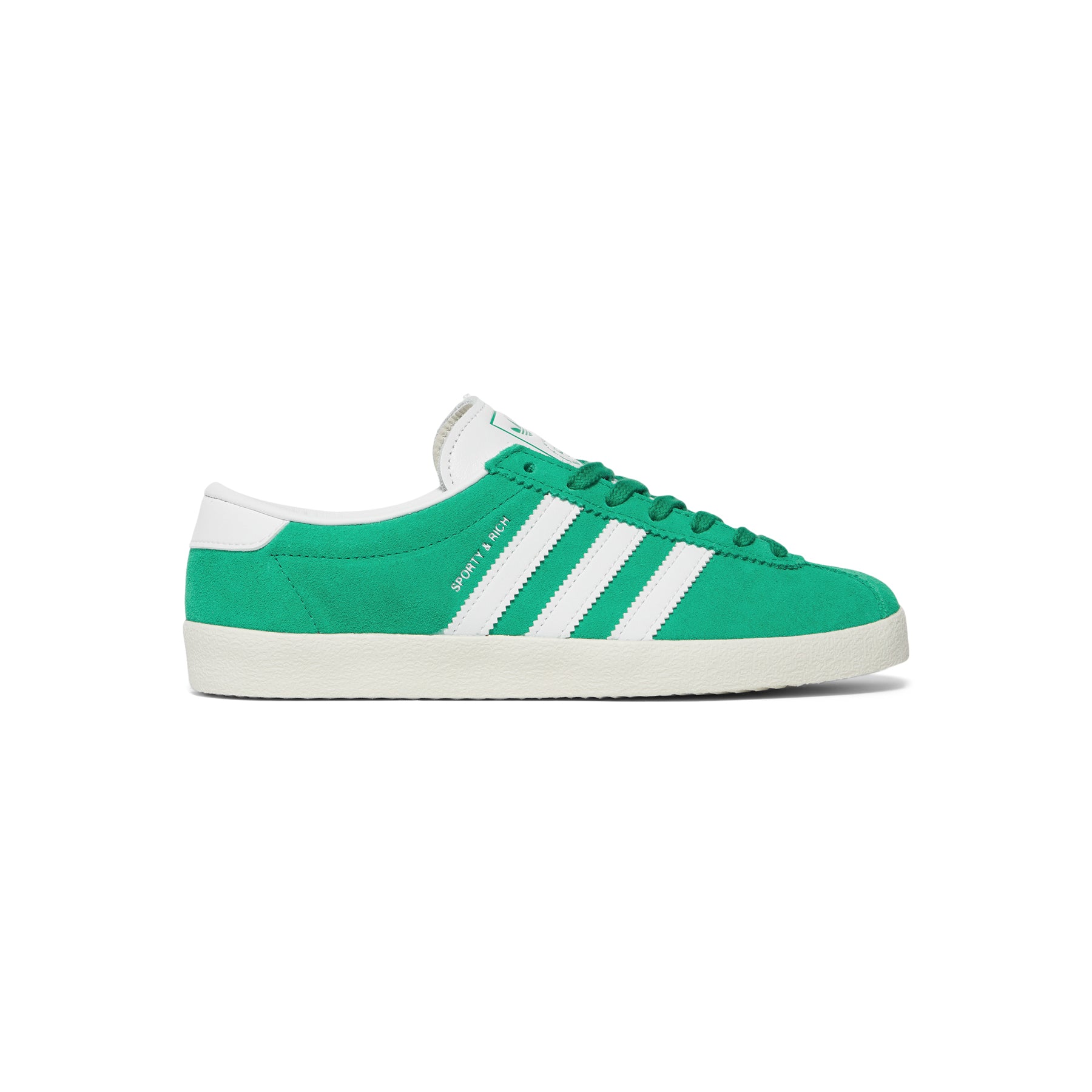 Sporty & Rich x adidas Blanc Sneakers (Court green/Cloud white/Off white)
