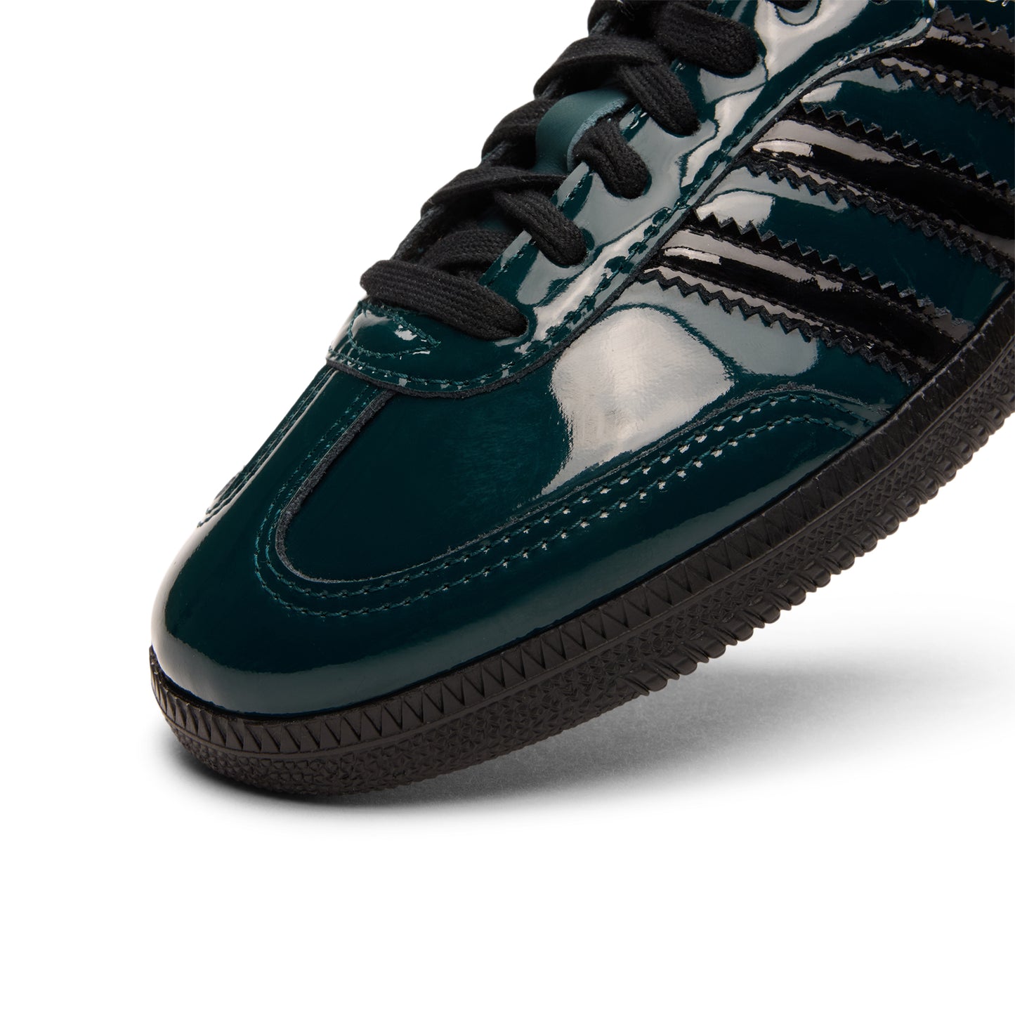 adidas Womens Samba (Aurora Ivy/Core Black/Silver Metallic)