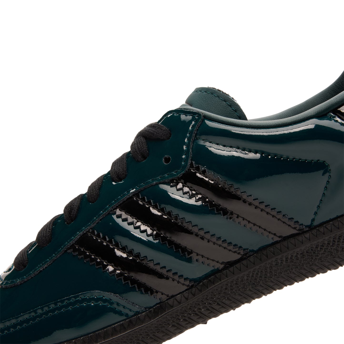 adidas Womens Samba (Aurora Ivy/Core Black/Silver Metallic)
