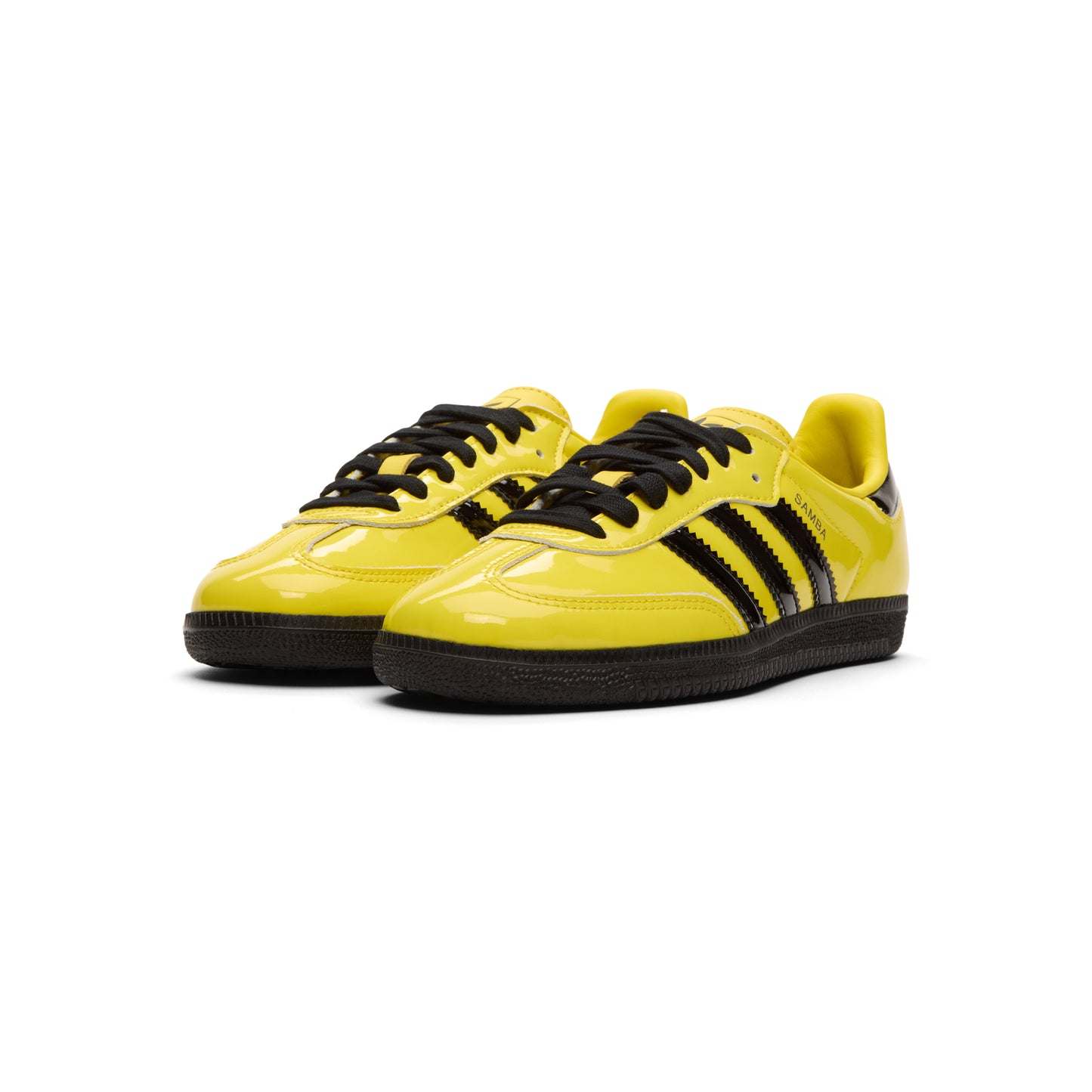 adidas Womens Samba (Yellow/Core Black/Silver Metallic)