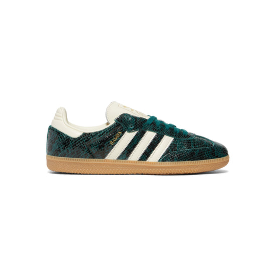 adidas Womens Samba OG (Cream White/Collegiate Green)