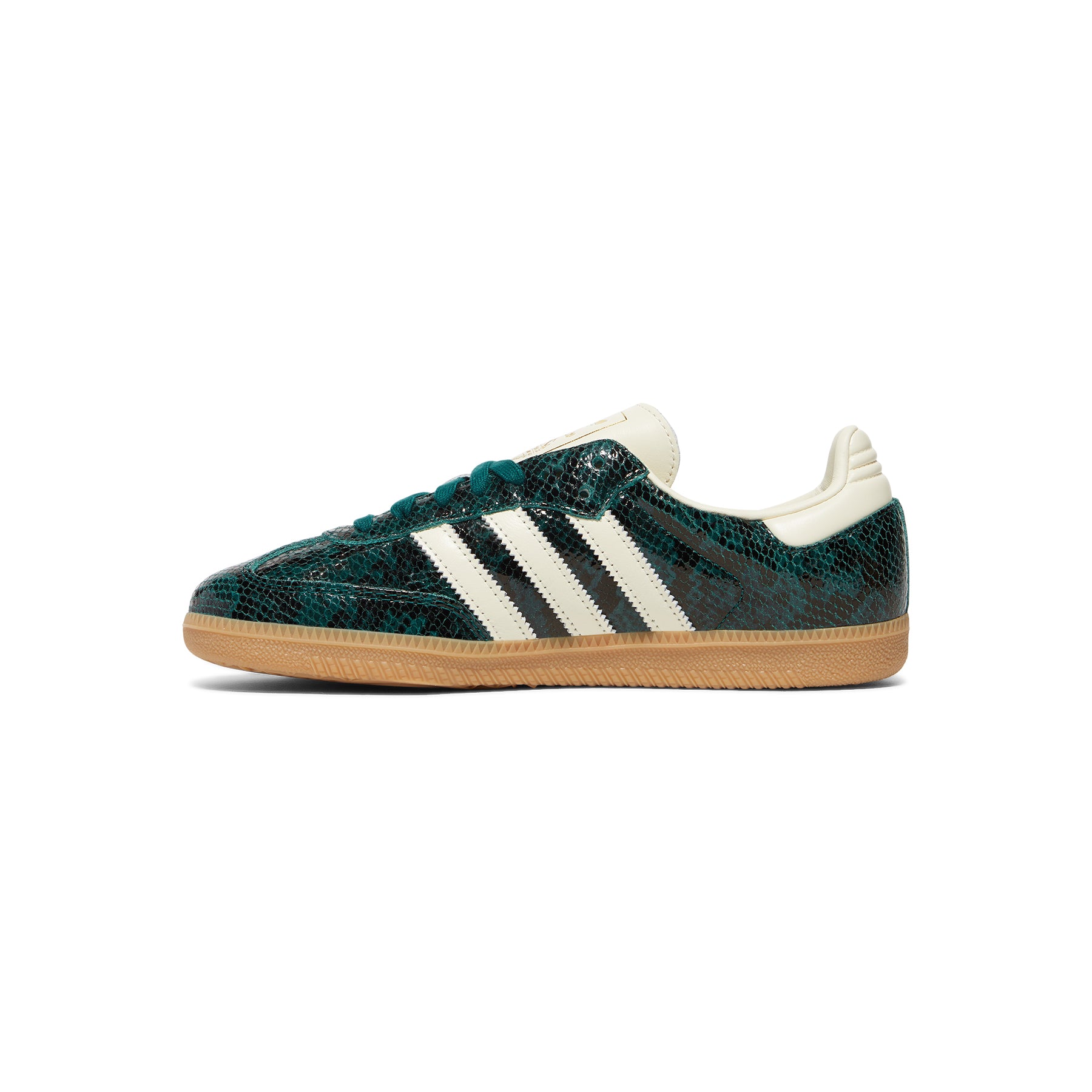 adidas Womens Samba OG (Cream White/Collegiate Green)