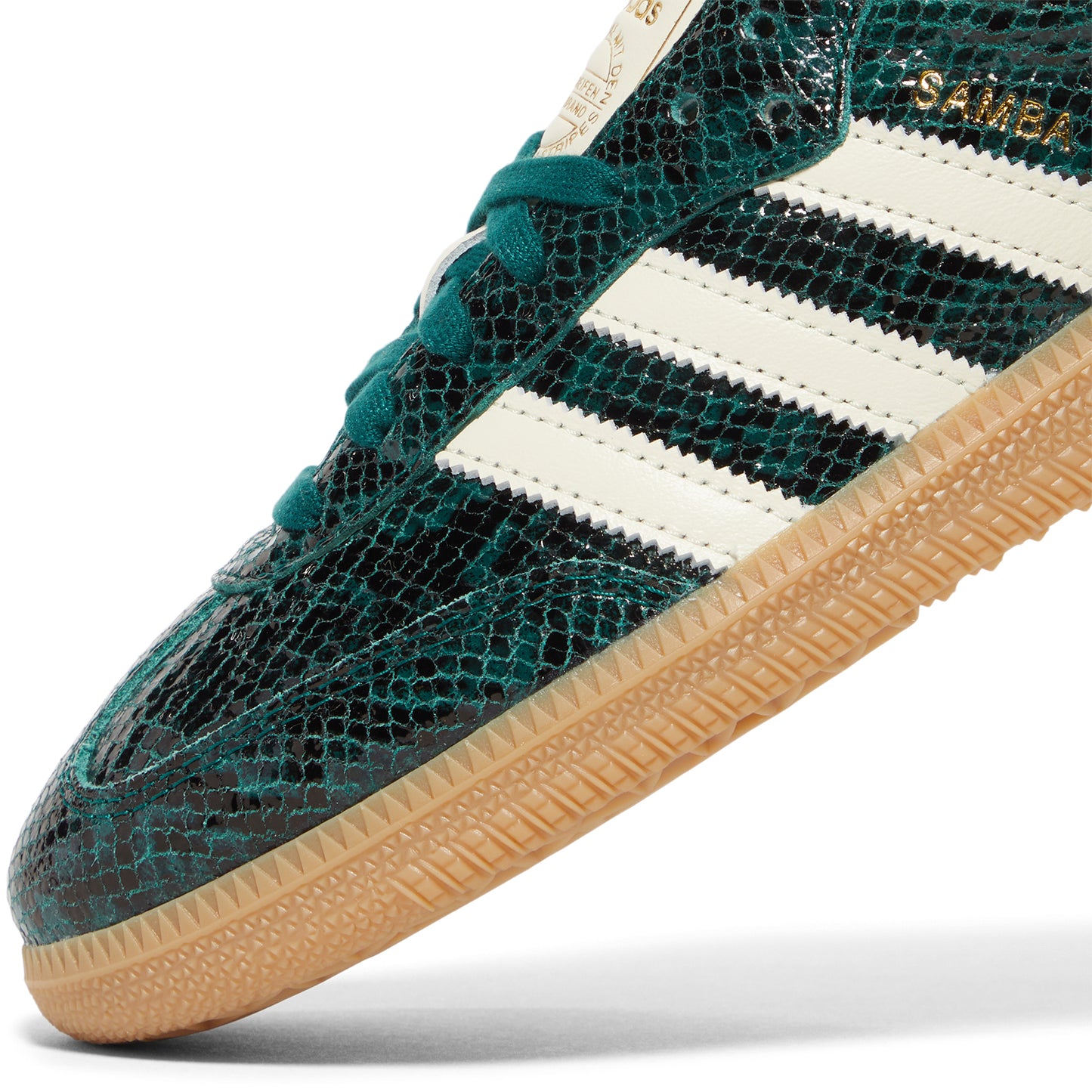 adidas Womens Samba OG (Cream White/Collegiate Green)