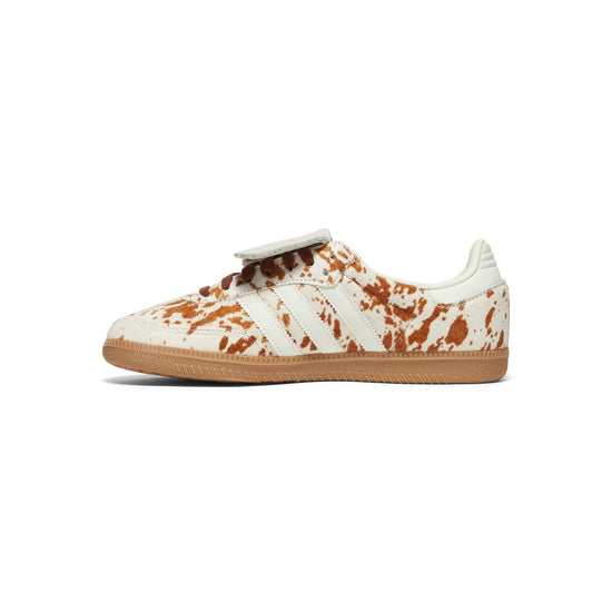 adidas Womens Samba LT Pony Hair (Off White/Lucid Pink/Gum)