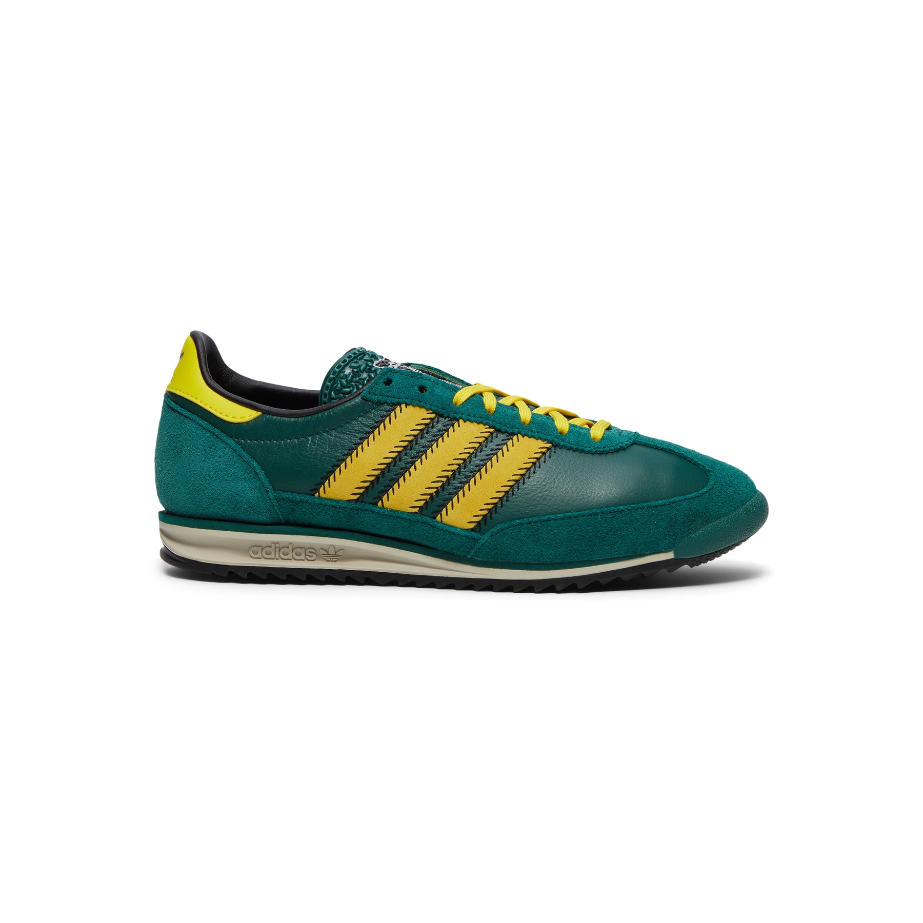 adidas Womens SL 72 OG (Collegiate Green/Yellow/Core Black)