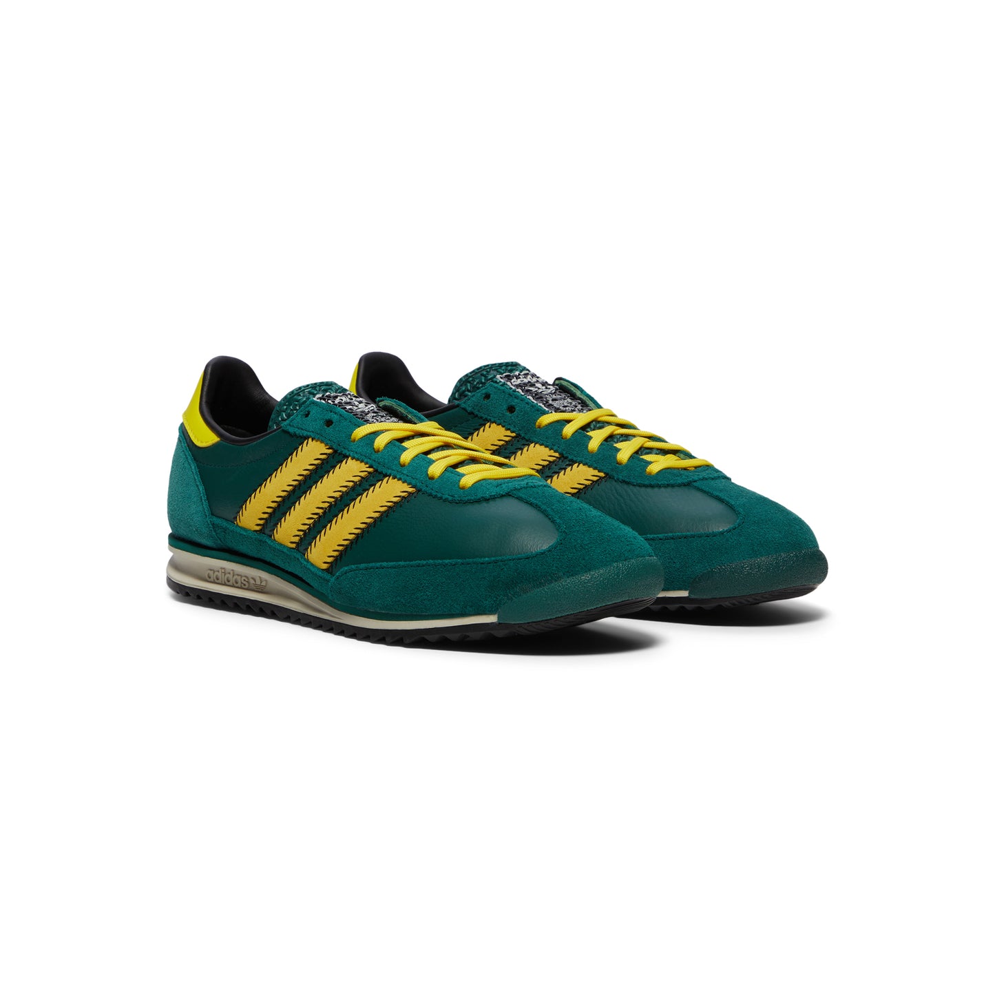adidas Womens SL 72 OG (Collegiate Green/Yellow/Core Black)