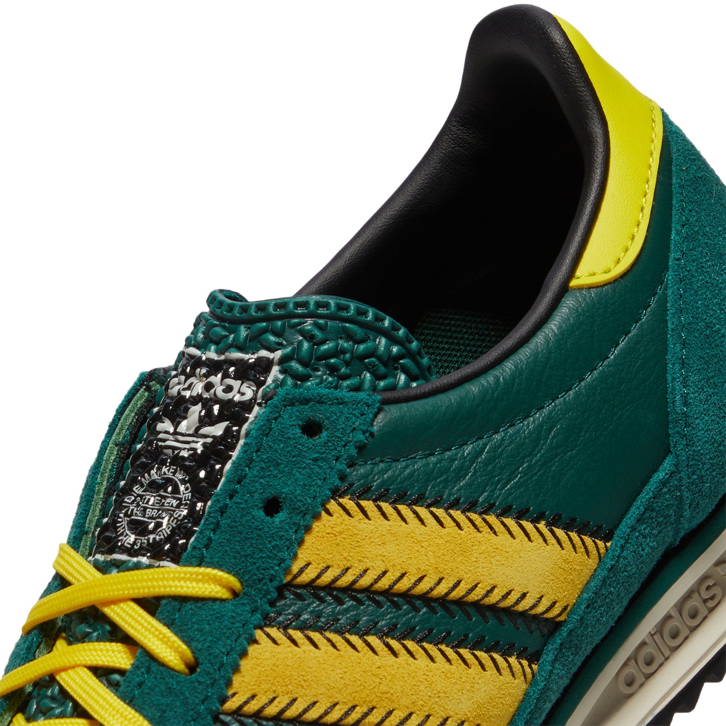 adidas Womens SL 72 OG (Collegiate Green/Yellow/Core Black)