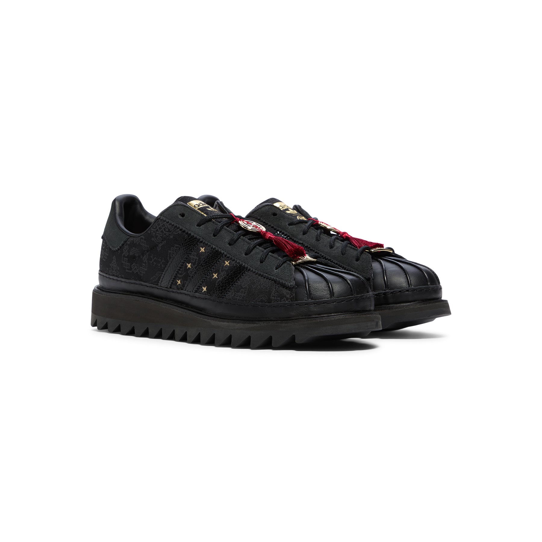adidas x Clot Superstar LNY (Core Black/Carbon) – CNCPTS adidas x Clot Superstar LNY (Core Black/Carbon) – CNCPTS
