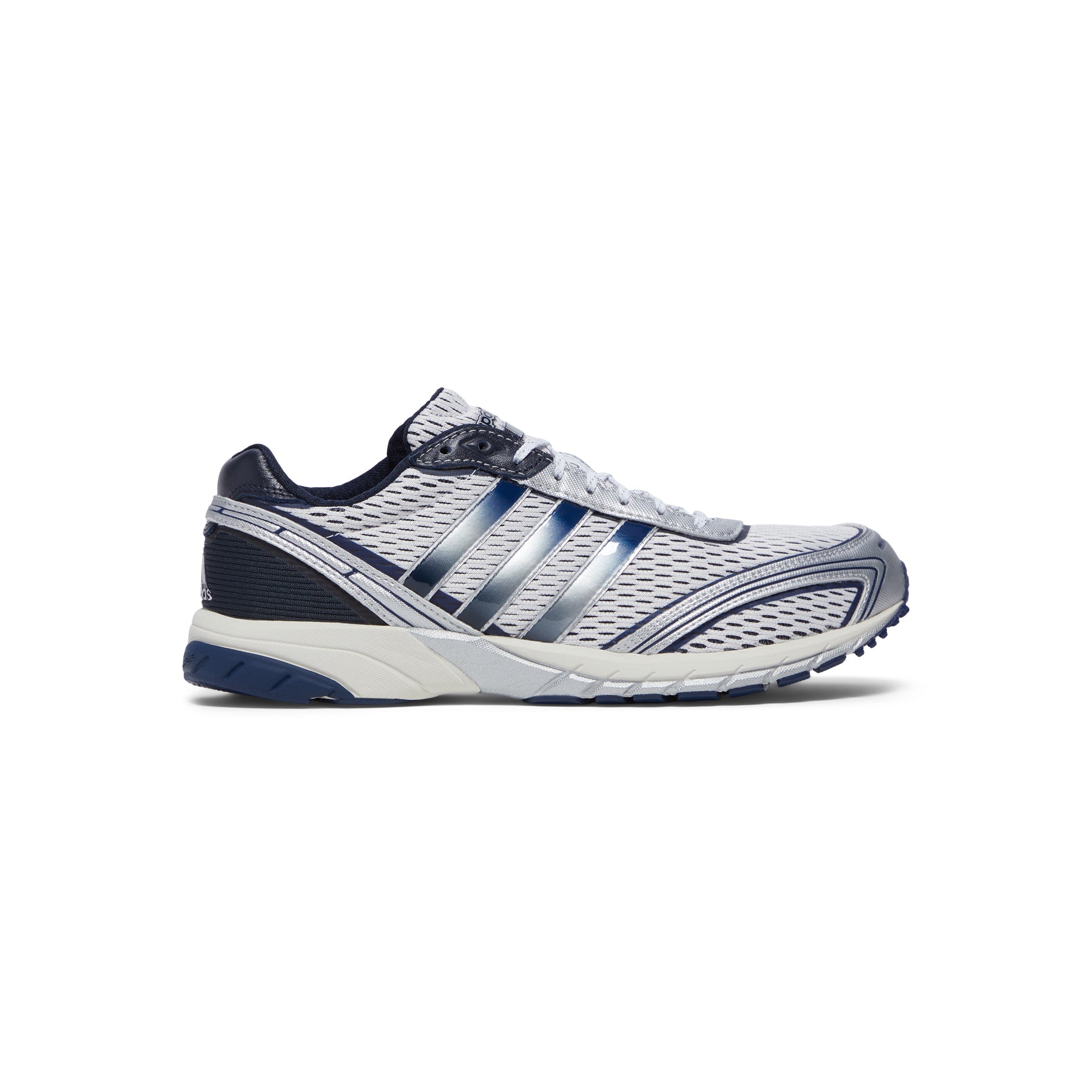 Sporty & Rich x adidas Adizero Adios (Cloud White/Collegiate Navy/Cloud White)