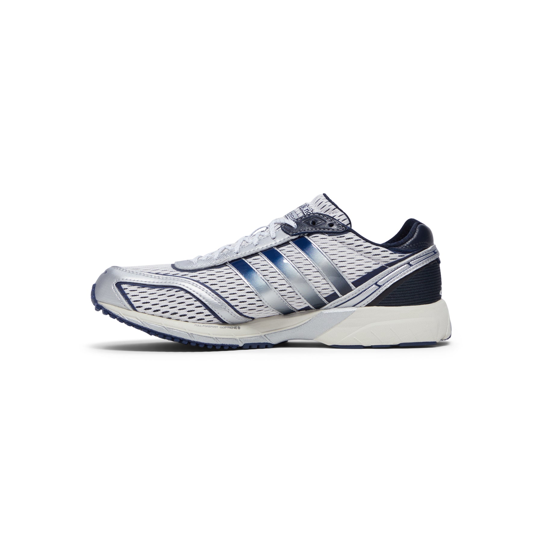 Sporty & Rich x adidas Adizero Adios (Cloud White/Collegiate Navy/Cloud White)