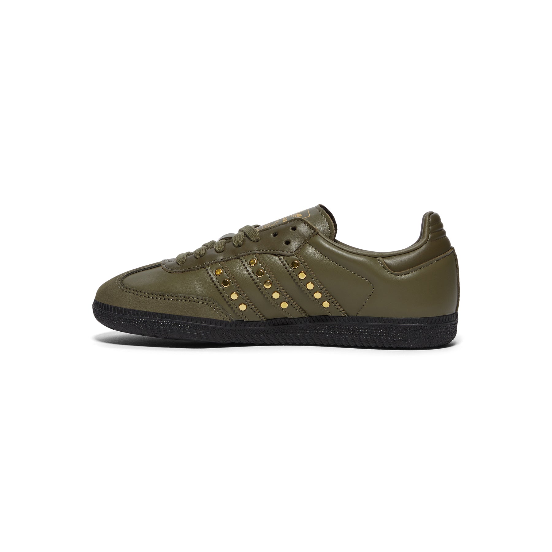 adidas Womens Samba OG (Medium Dark Khaki/Olive Strata/Core Black)