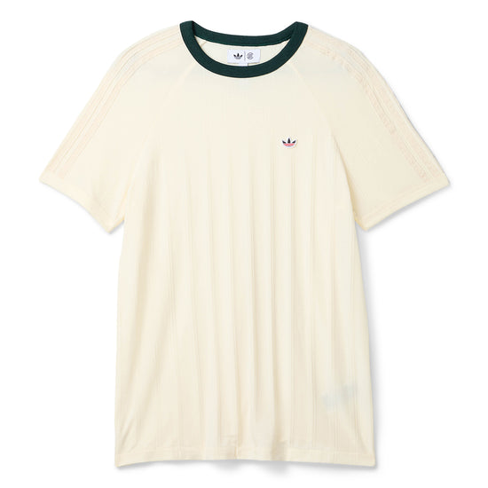 Clot x adidas Rib Tee (Cream White/Green Night)