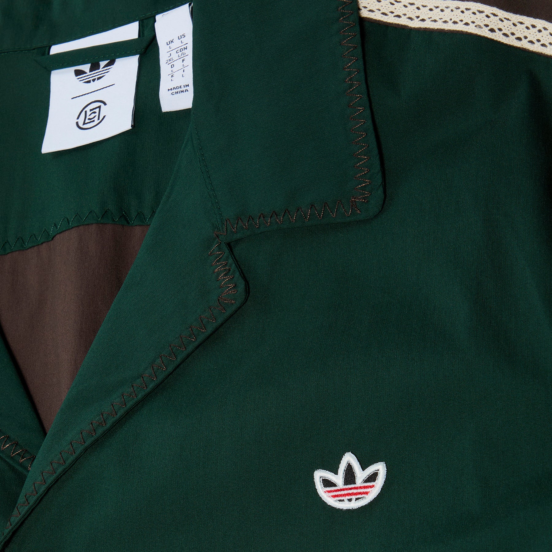 Clot x adidas Bowling Shirt (Dark Brown) – CNCPTS