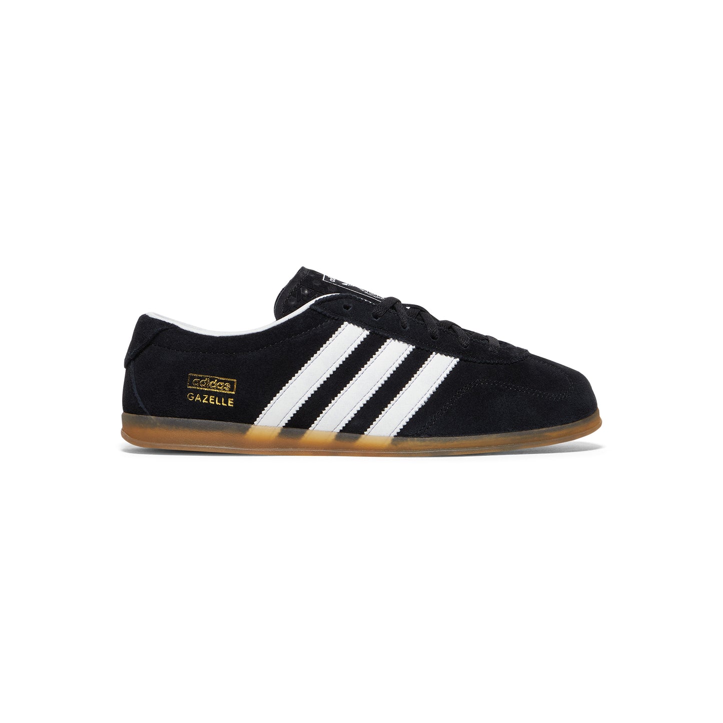 adidas Womens Gazelle Lo Pro (Core Black/Cloud White/Gum)