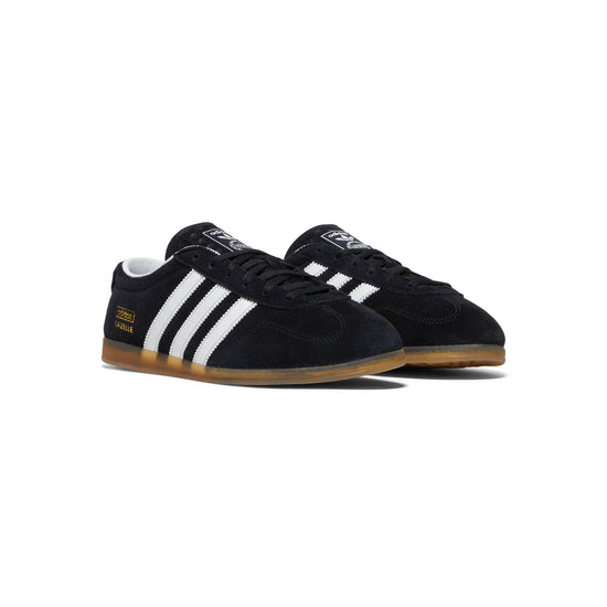 adidas Womens Gazelle Lo Pro (Core Black/Cloud White/Gum)