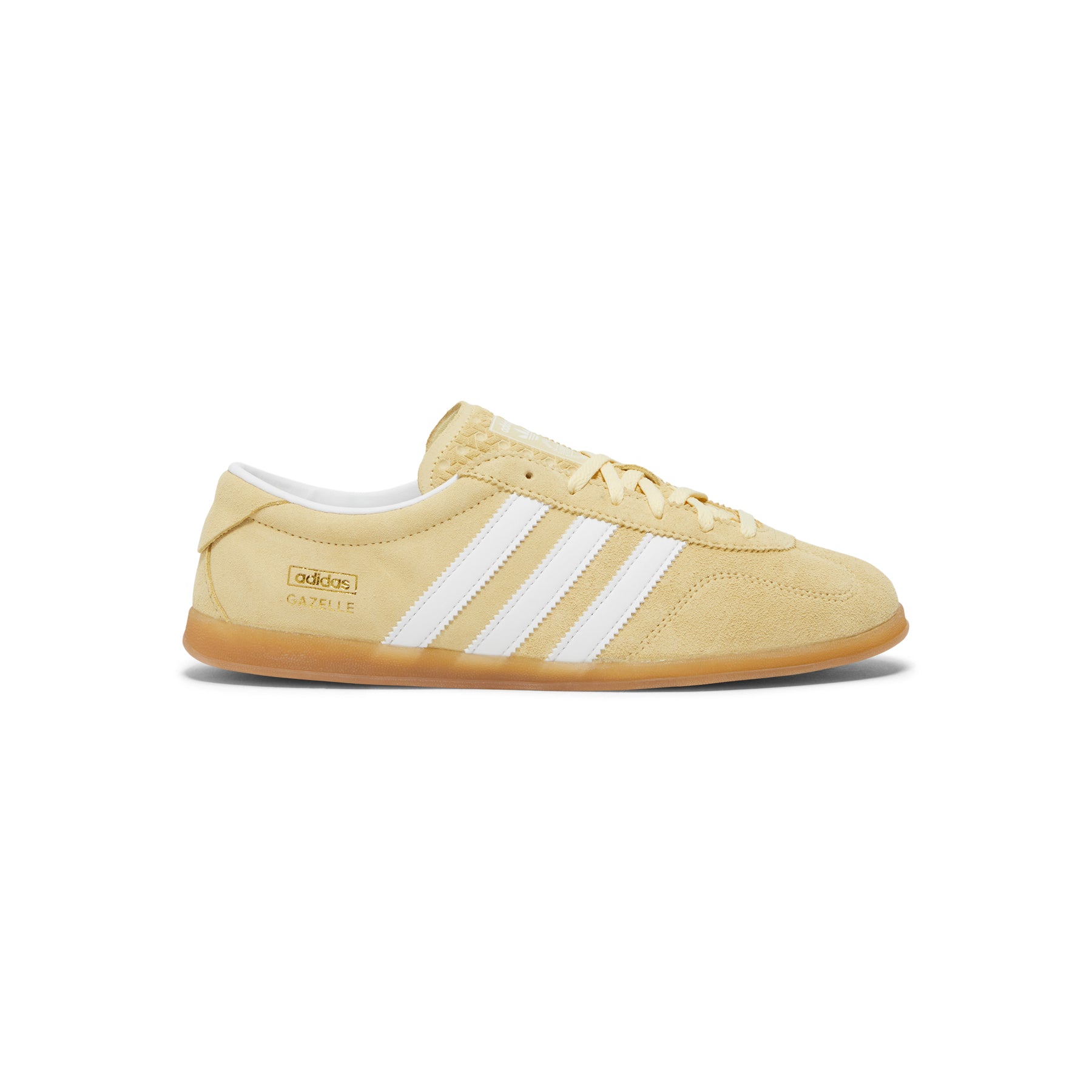 adidas Womens Gazelle Lo Pro (Almost Yellow/Cloud White/Gum)