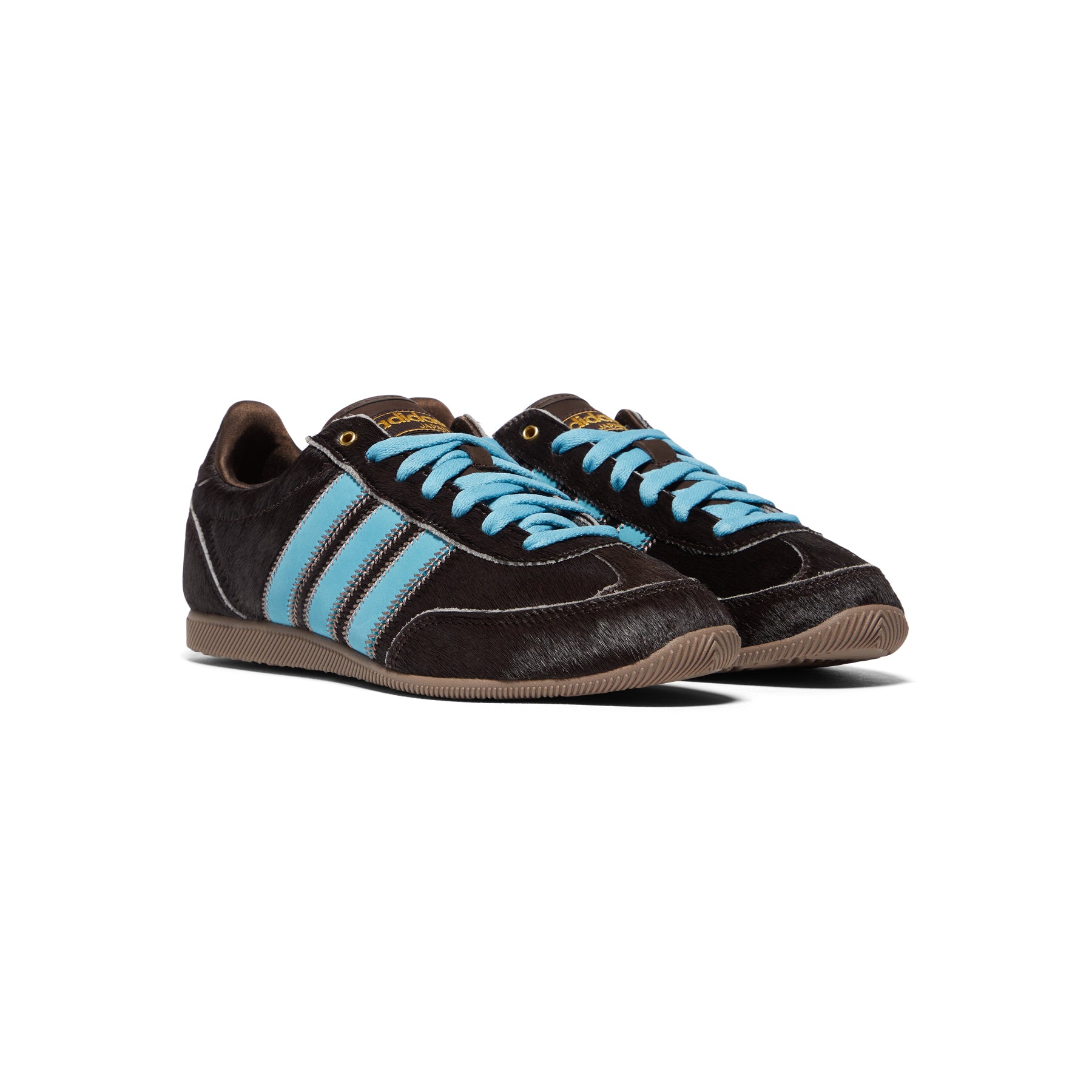 adidas Womens Japan (Dark Brown/Preloved Blue/Trace Brown)