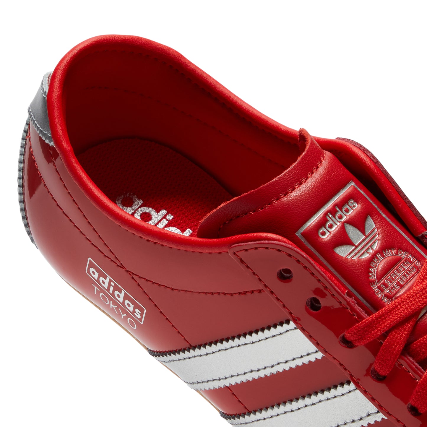 adidas Womens Tokyo (Red/Silver Metallic/Gum)