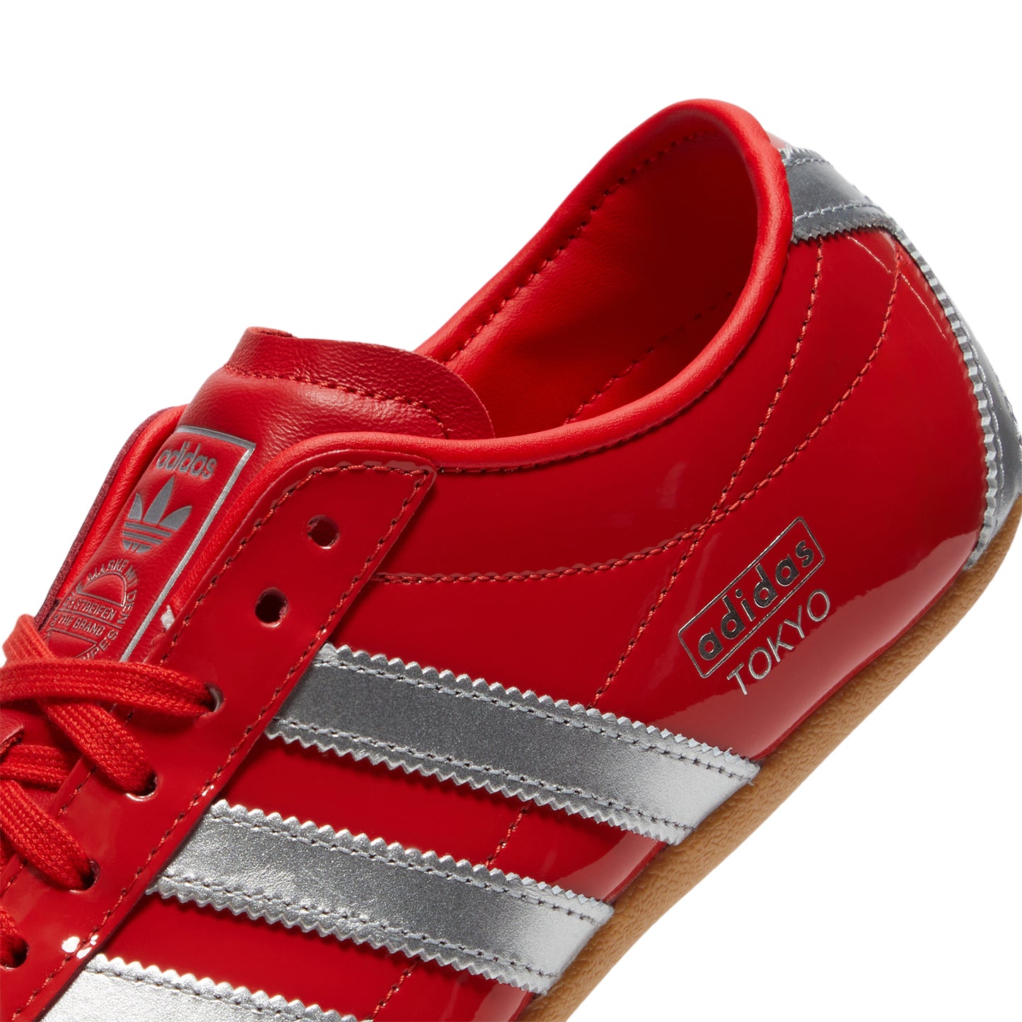adidas Womens Tokyo (Red/Silver Metallic/Gum)