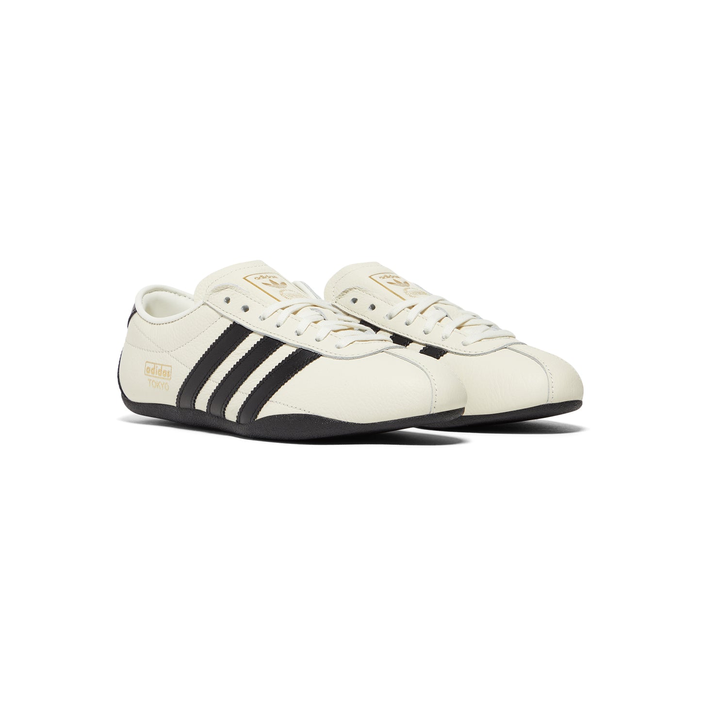 adidas Womens Tokyo (Off White/Core Black/Gold Metallic)