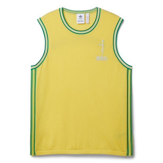 adidas x Wales Bonner Jabber Knit Vest (Spring Yellow)