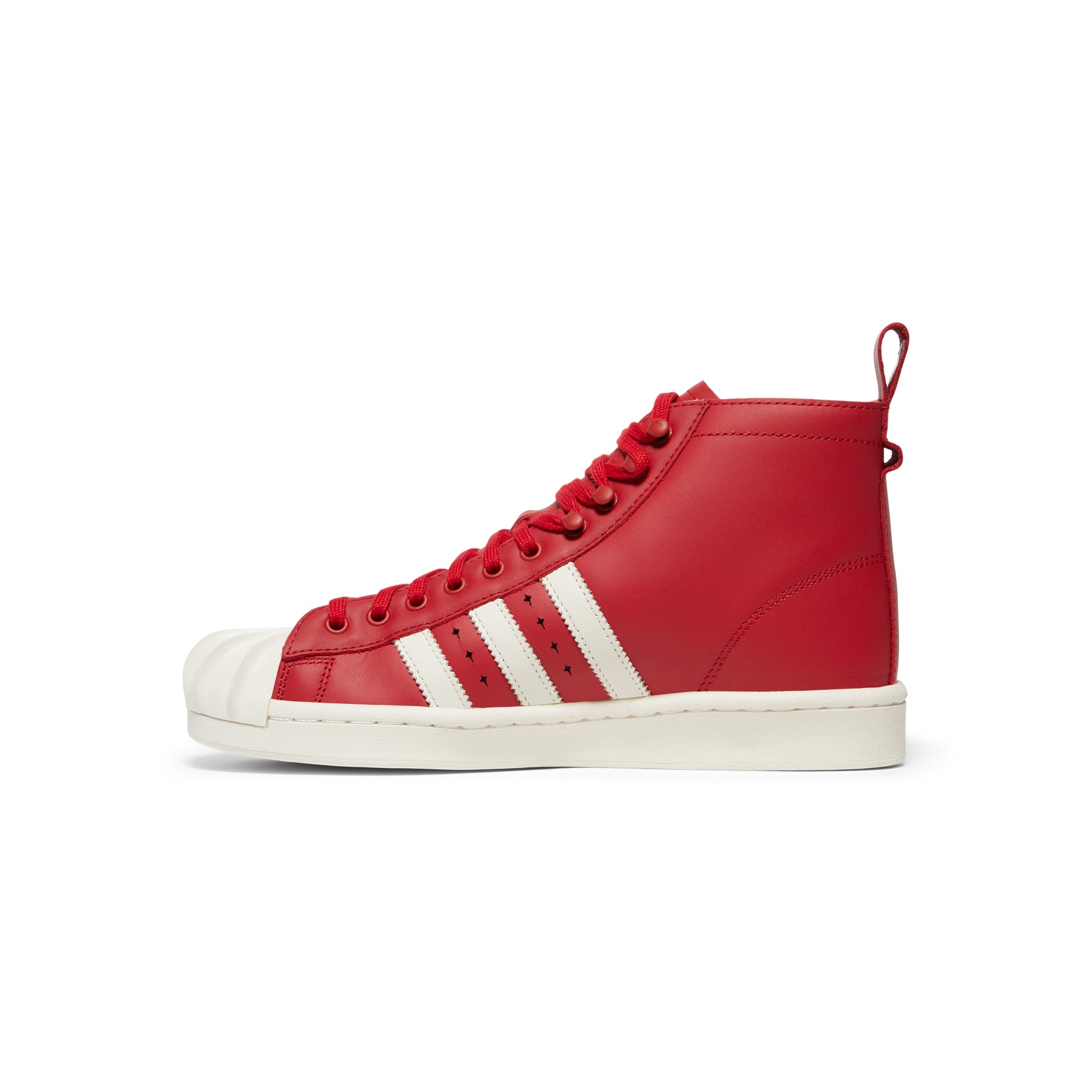 adidas x Thug Club Superstar Boot Luxe (Red/Off White)