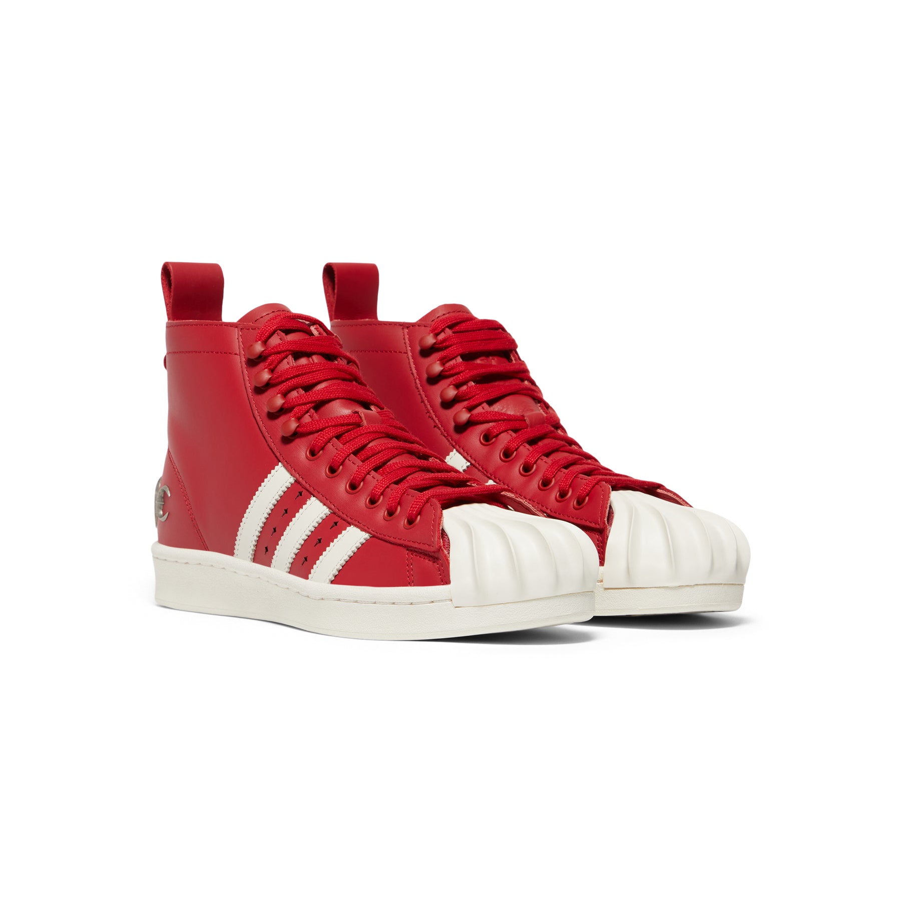 adidas x Thug Club Superstar Boot Luxe (Red/Off White)