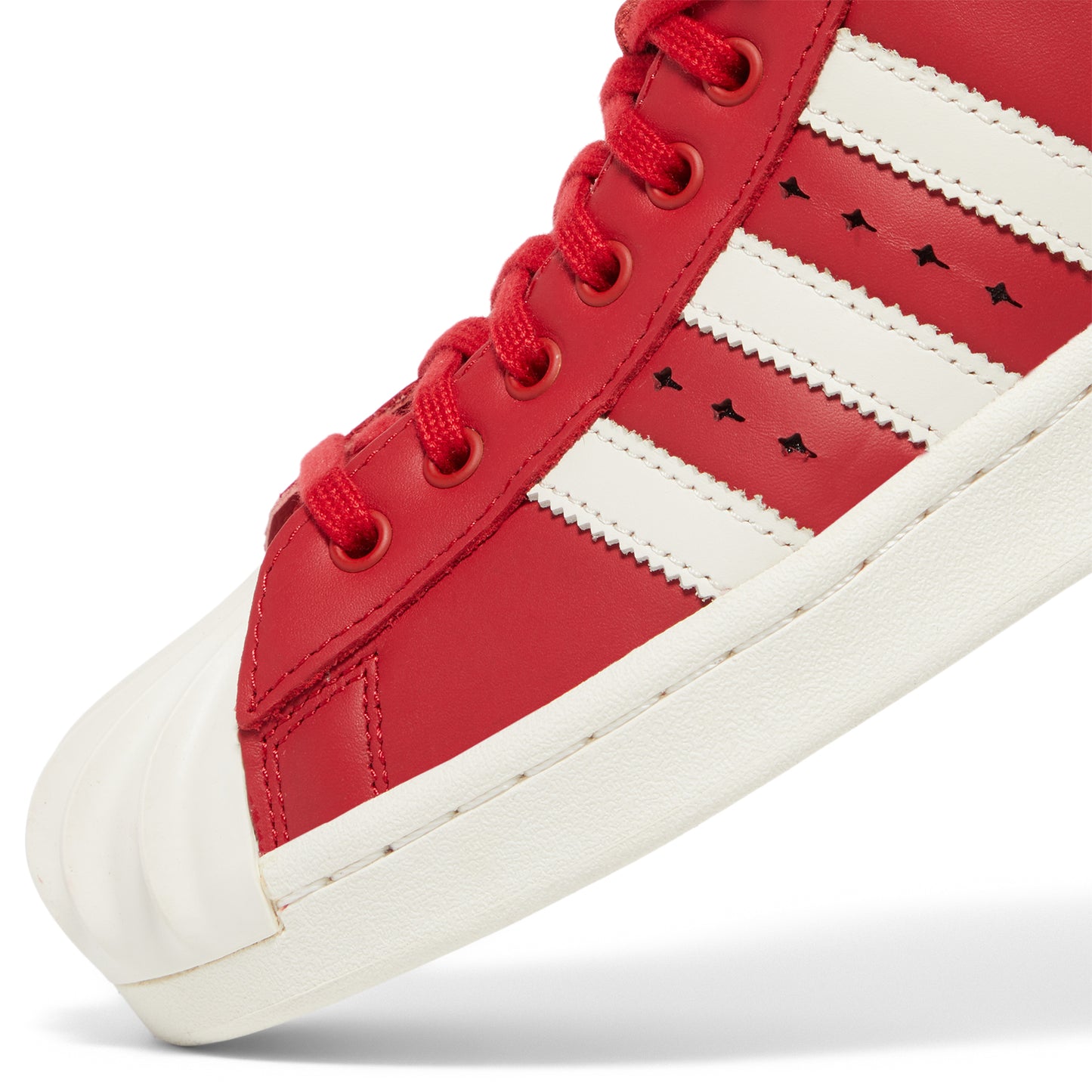 adidas x Thug Club Superstar Boot Luxe (Red/Off White)