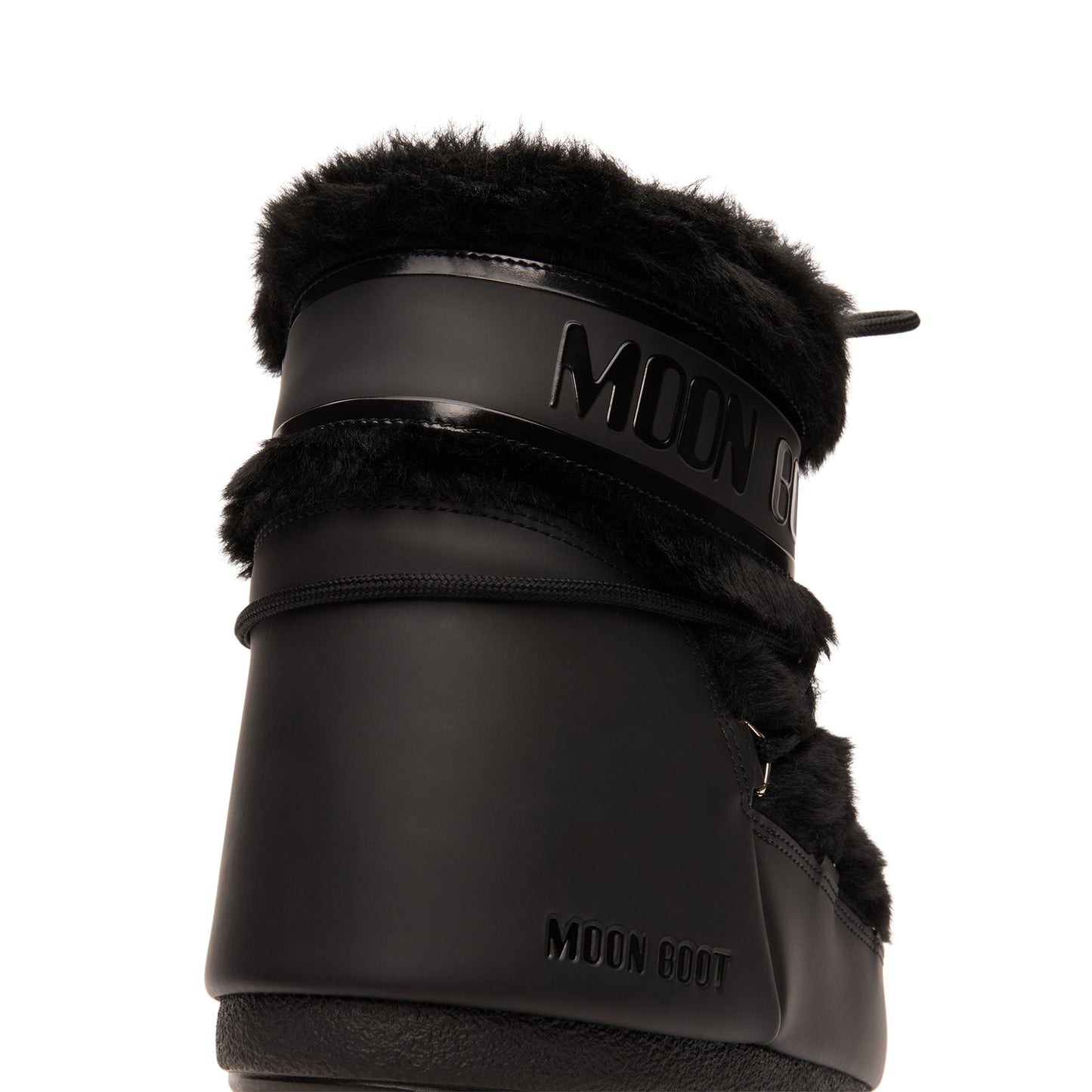 Tecnica Moon Boot Icon Low Faux Fur Boots (Black)