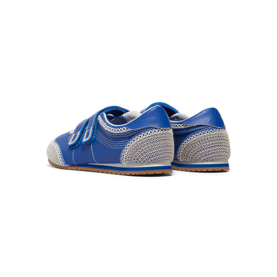 Vans Mary Jane Super Low Pro Slip-On LX (Embroidered Blue/Marshmallow)