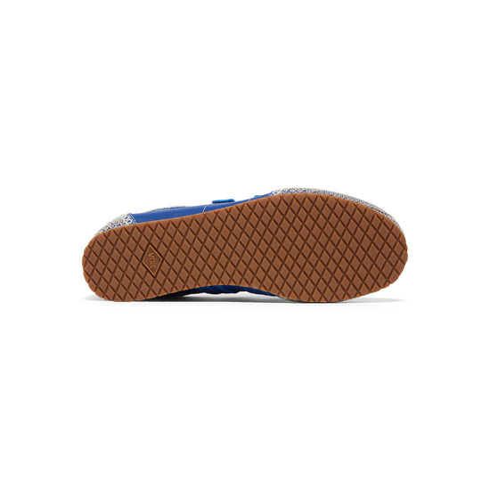 Vans Mary Jane Super Low Pro Slip-On LX (Embroidered Blue/Marshmallow)