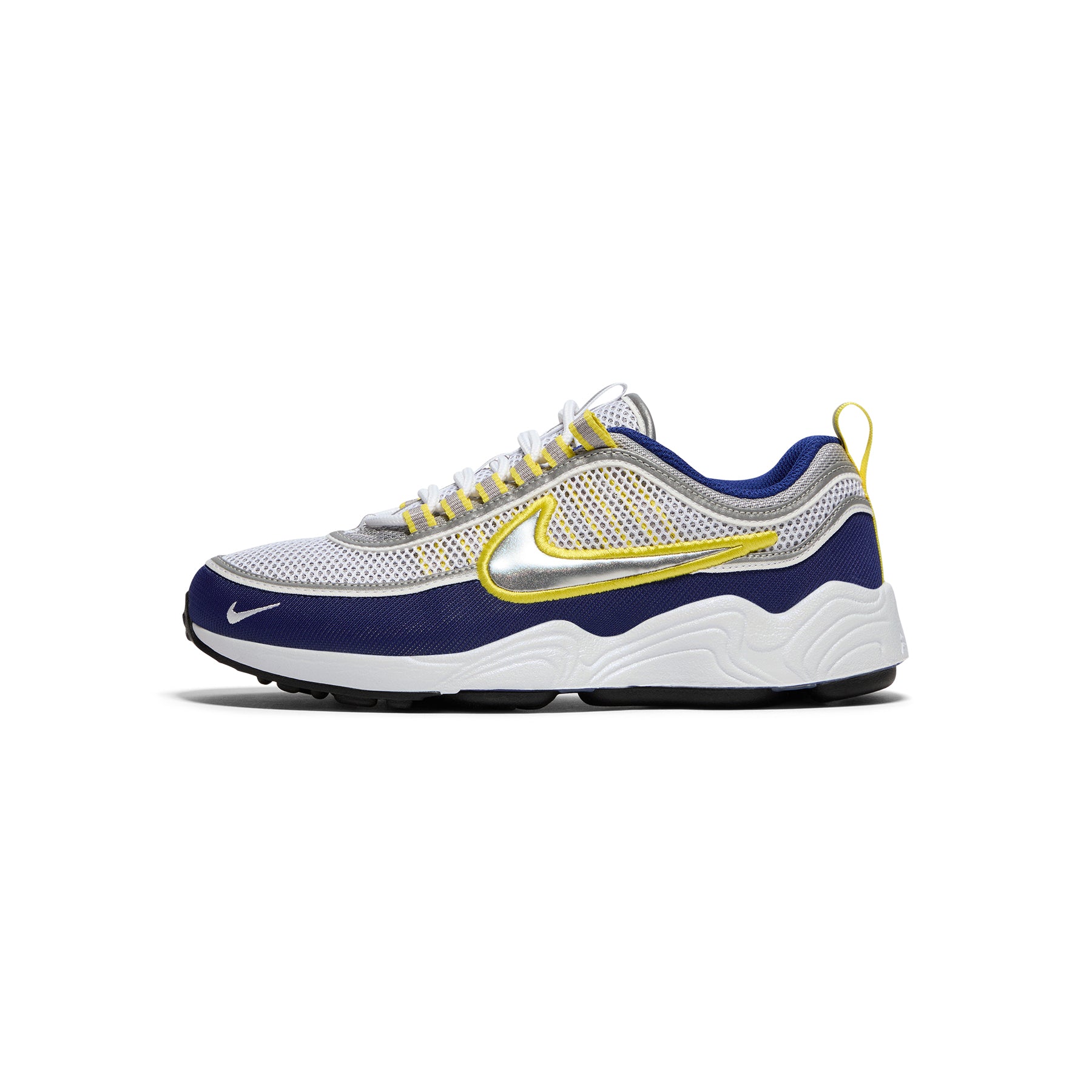 Nike Air Zoom Spiridon SP (White/Metallic Silver/Deep Royal Blue)