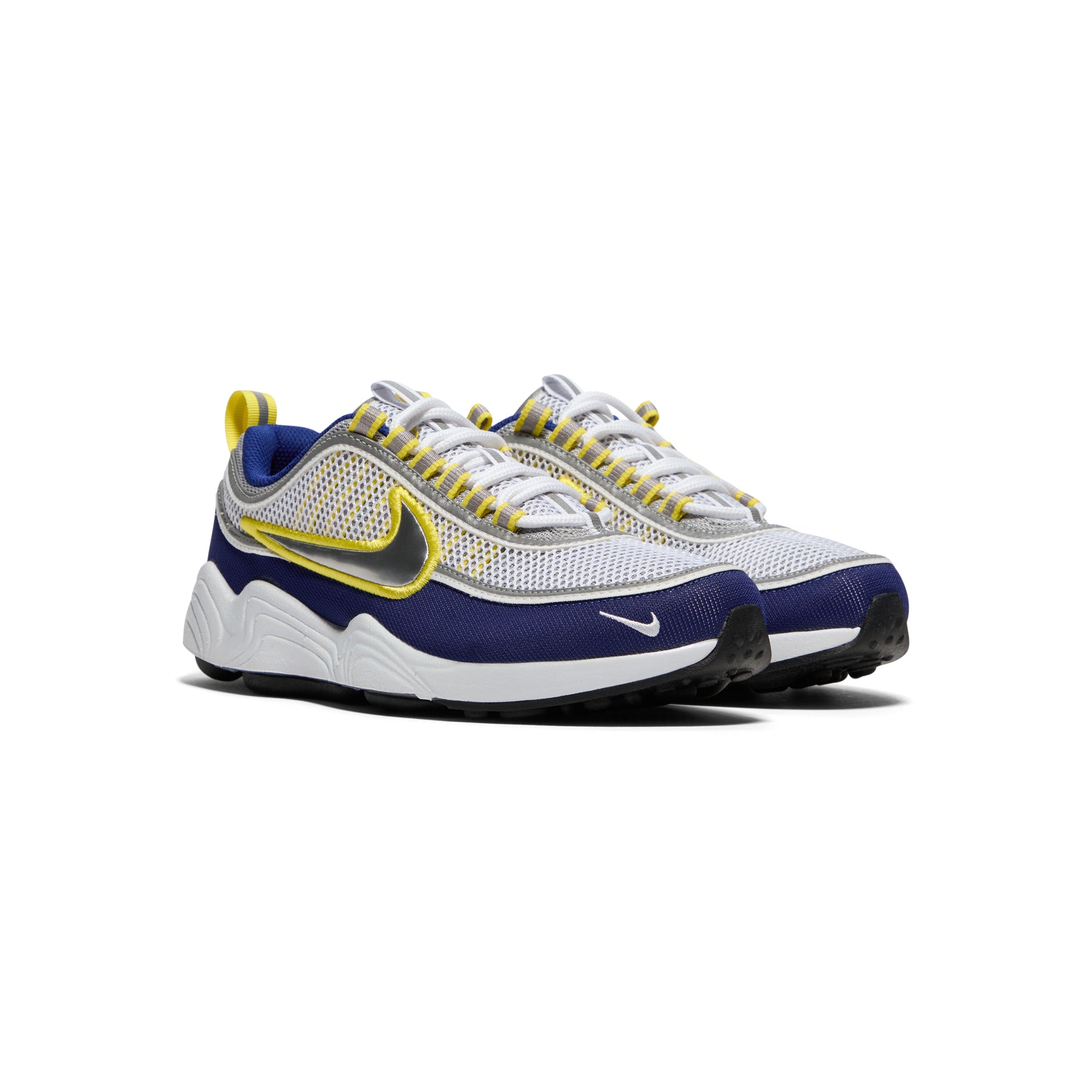 Nike Air Zoom Spiridon SP (White/Metallic Silver/Deep Royal Blue)