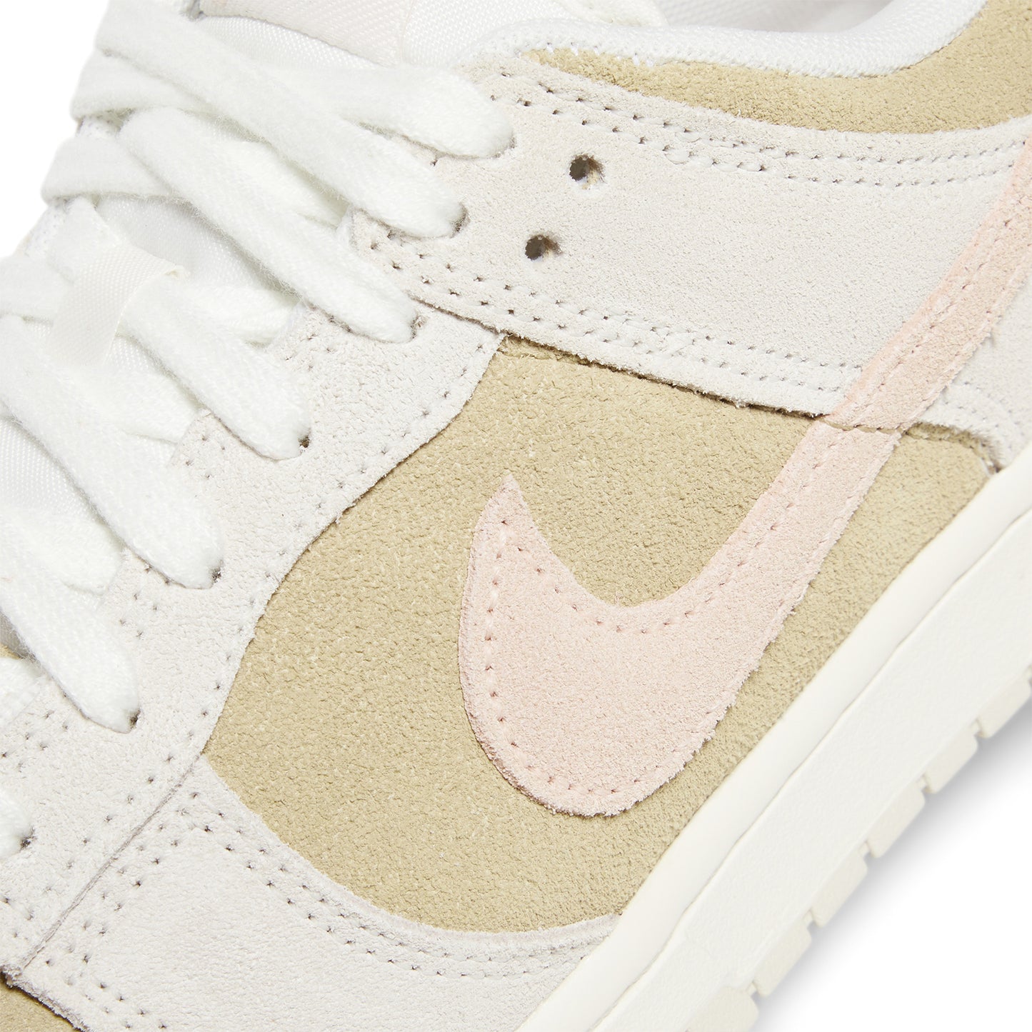 Nike Womens Dunk Low (Phantom/Washed Coral/Parachute Beige)