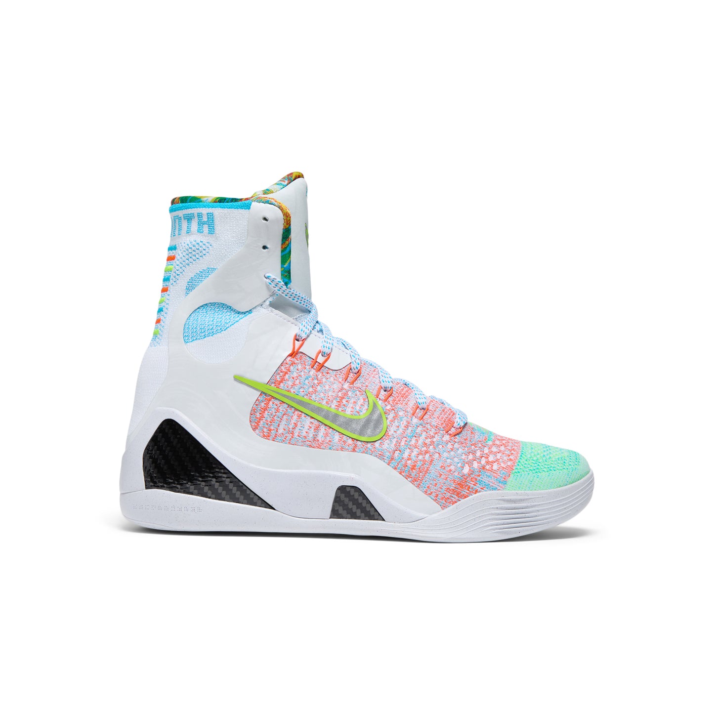 Nike Kobe IX Elite High Protro (White/Reflective Silver/Chlorine)