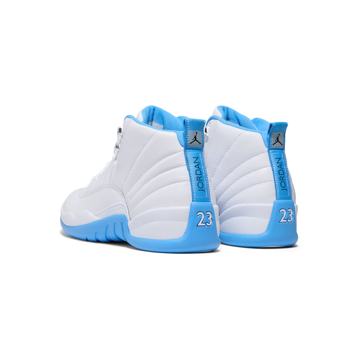 Air Jordan 12 Retro (White/University Blue/Metallic)